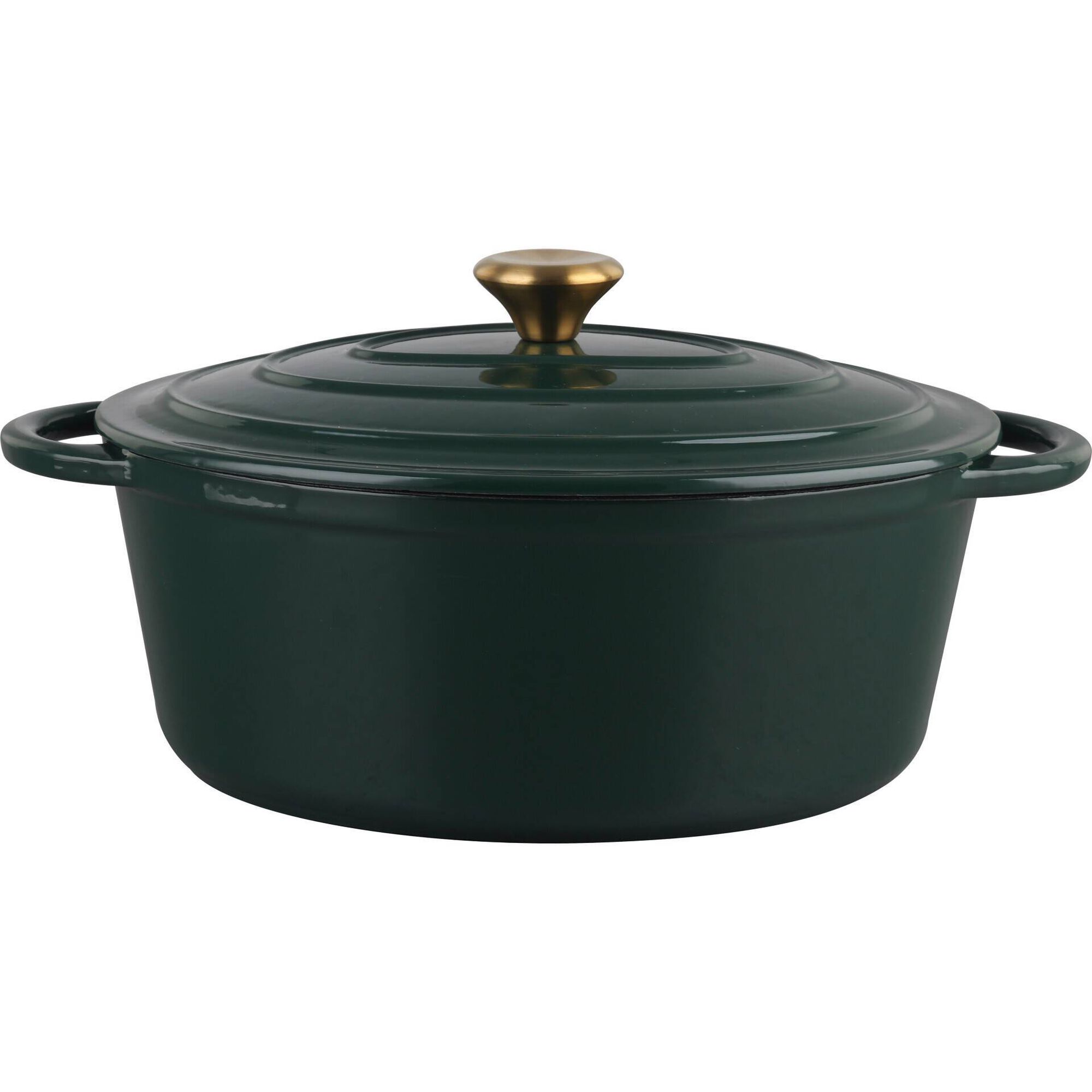 Assadeira Ferro Fundido 4L Verde Kasa