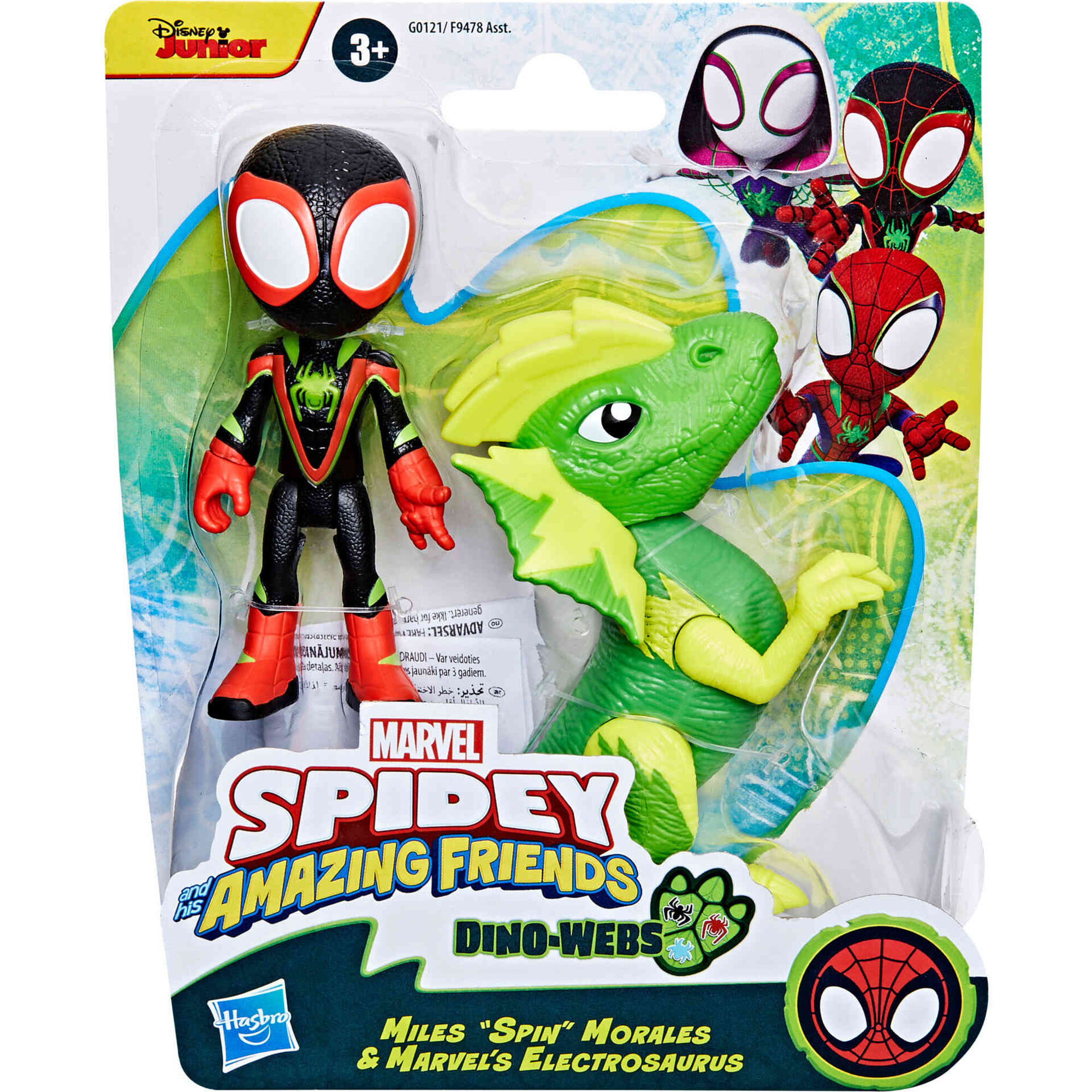 Figuras Spidey Heróis Dino-Webs (vários modelos)