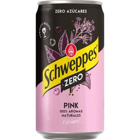 &Aacute;gua T&oacute;nica em Lata Pink Zero Schweppes