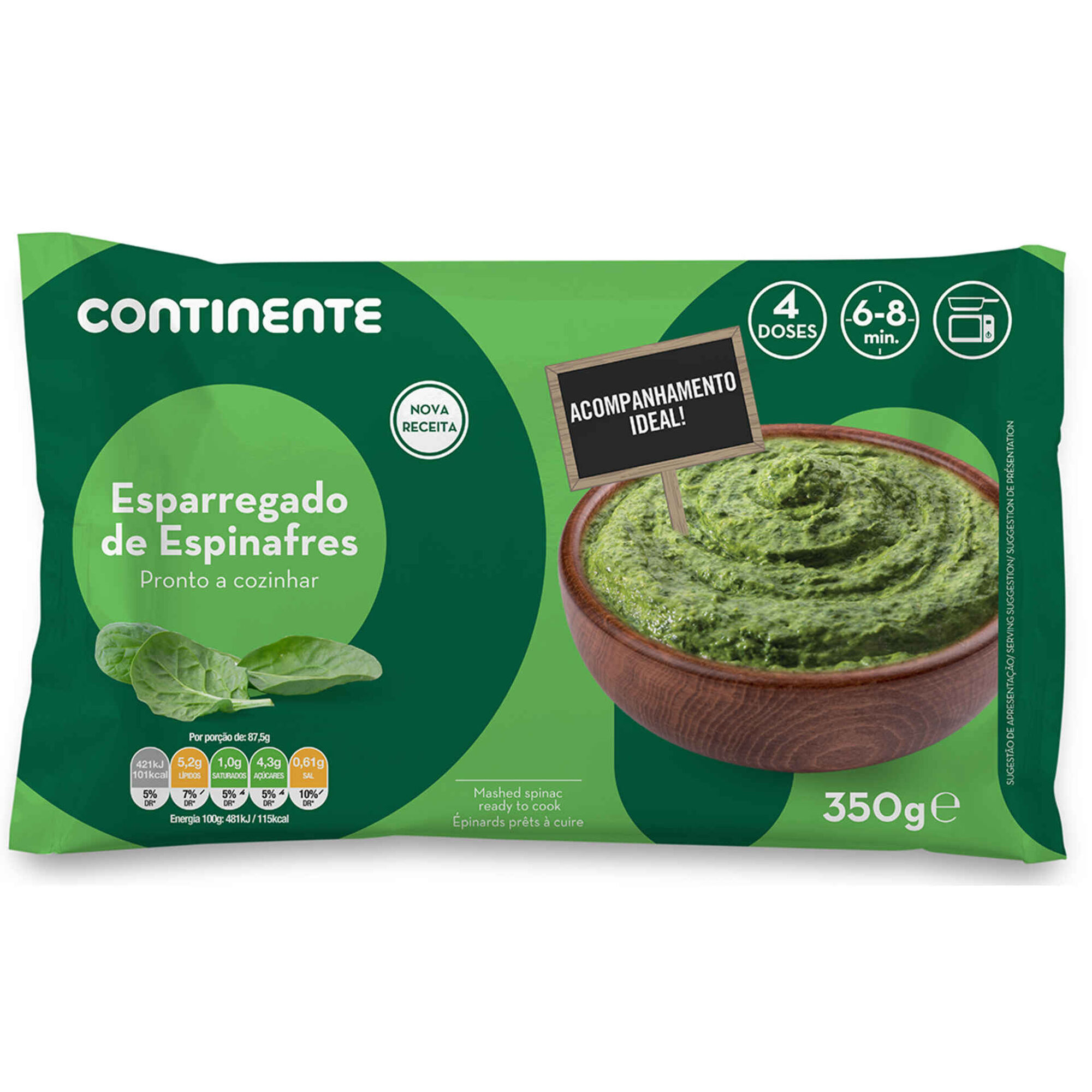 Esparregado de Espinafres