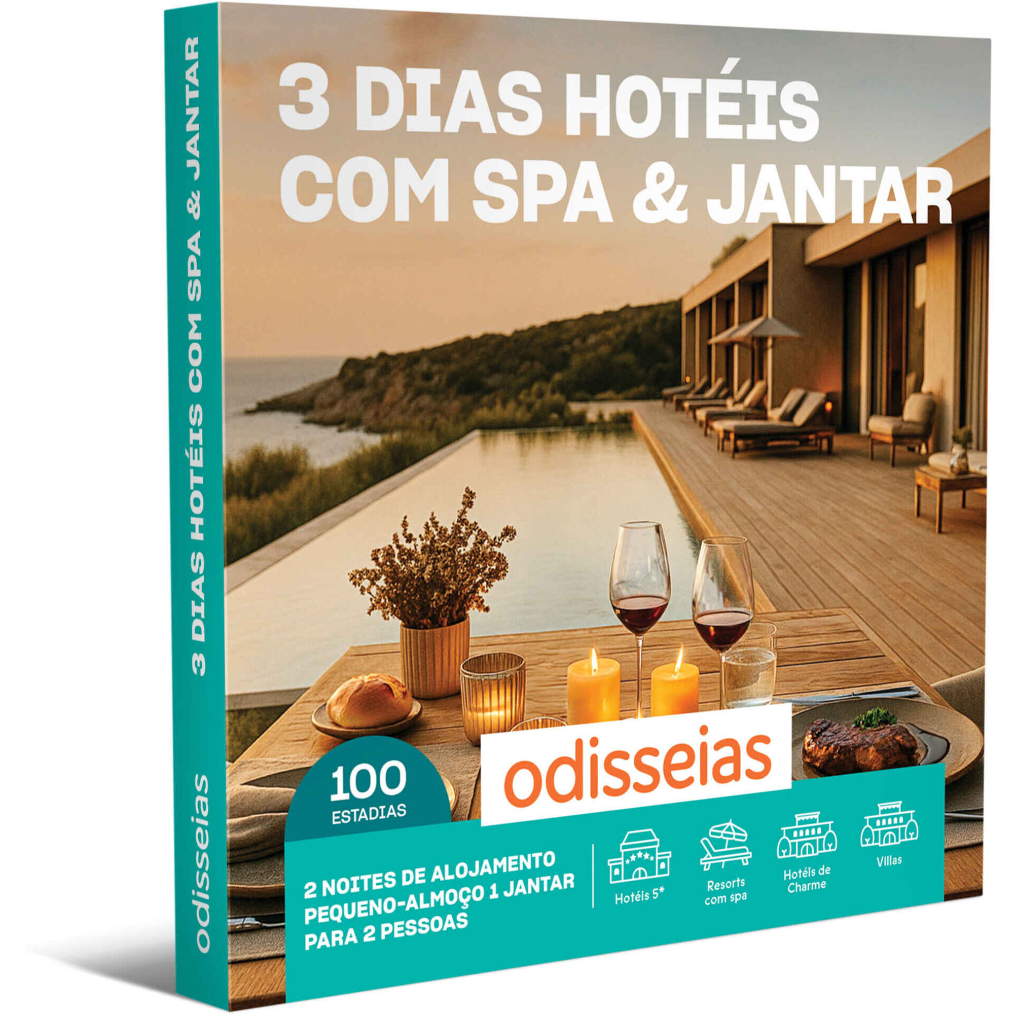 3 Dias Hot&eacute;is & SPA com Jantar Odisseias