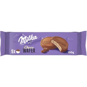 Bolachas Wafers de Chocolate de Leite Milka