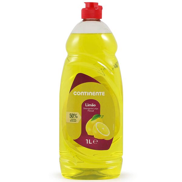 Detergente Manual Loiça Concentrado Limão Continente