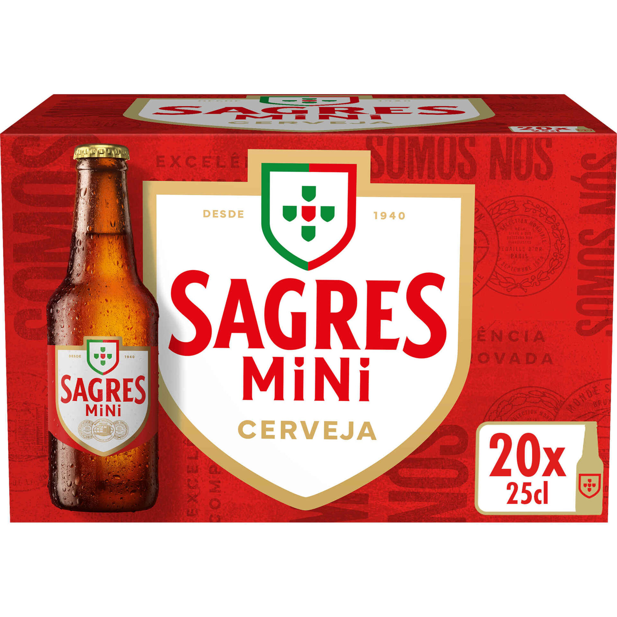 Cerveja com &Aacute;lcool Sagres