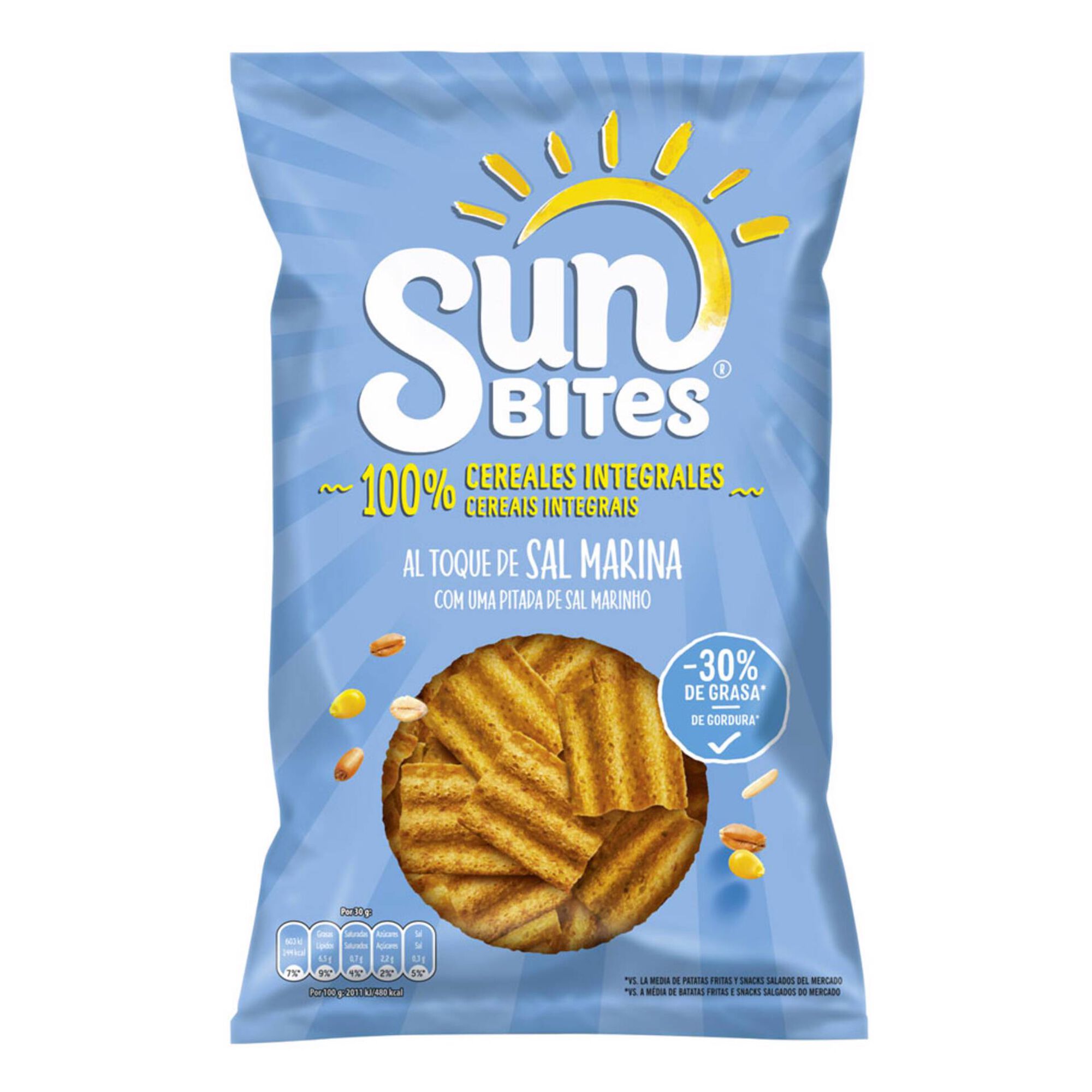 Snack Equilíbrio de Cereais Sal Marinho