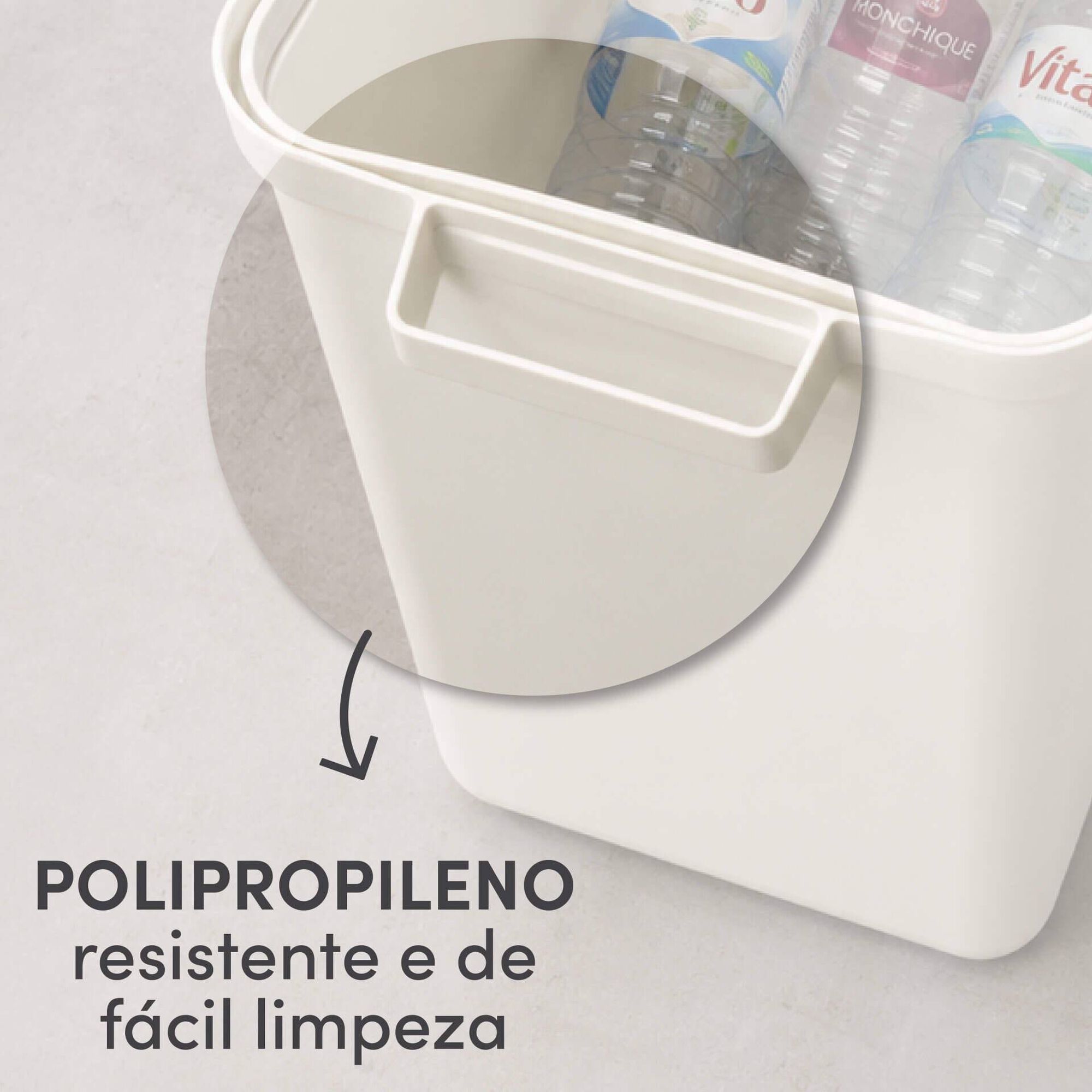 Balde Lixo Eco 11L Kasa