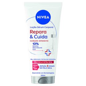 Lo&ccedil;&atilde;o S&eacute;rum Corporal Repara & Cuida Intensivo Nivea