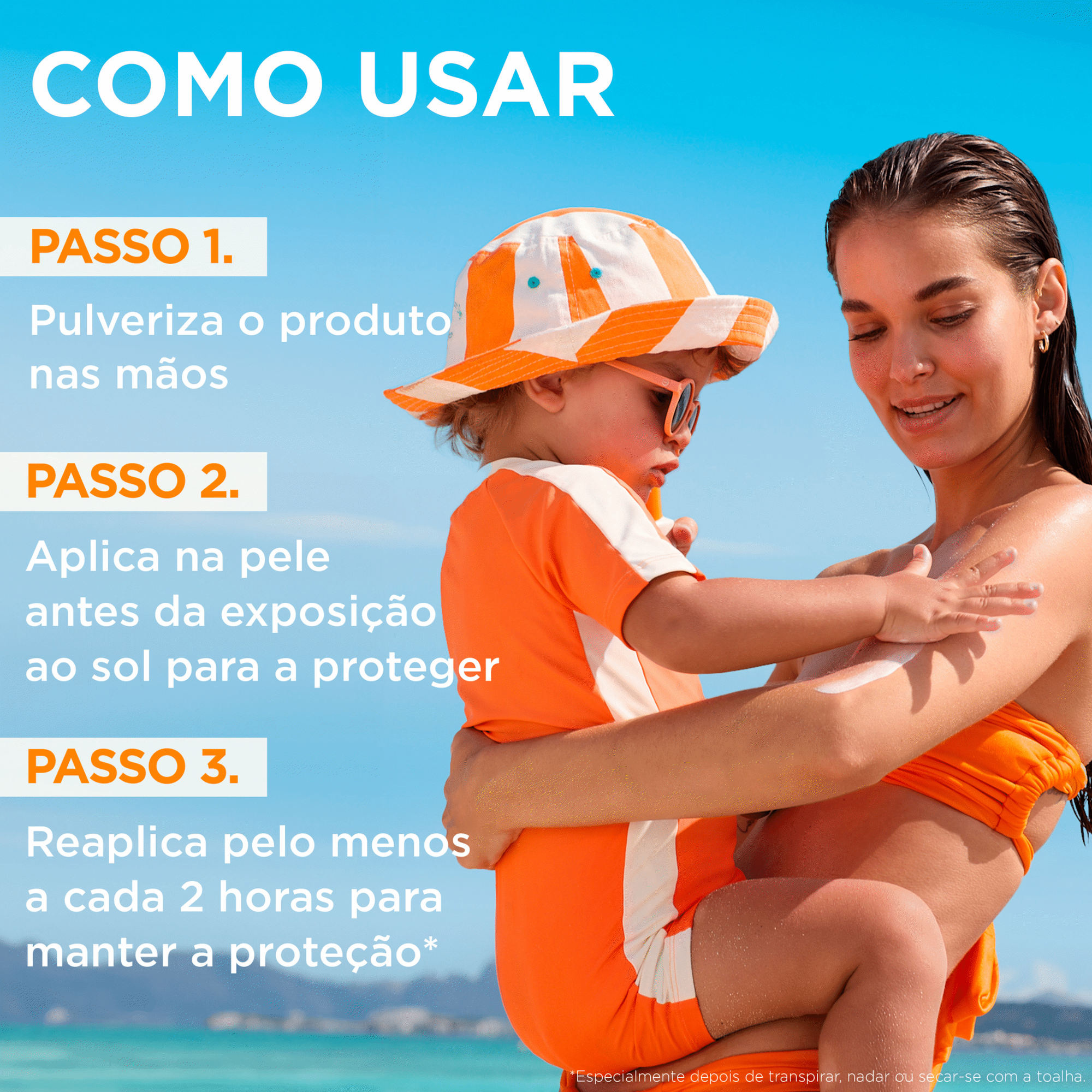 Protetor Solar Bruma Sensitive Advanced Kids FPS 50+ Garnier Ambre Solaire