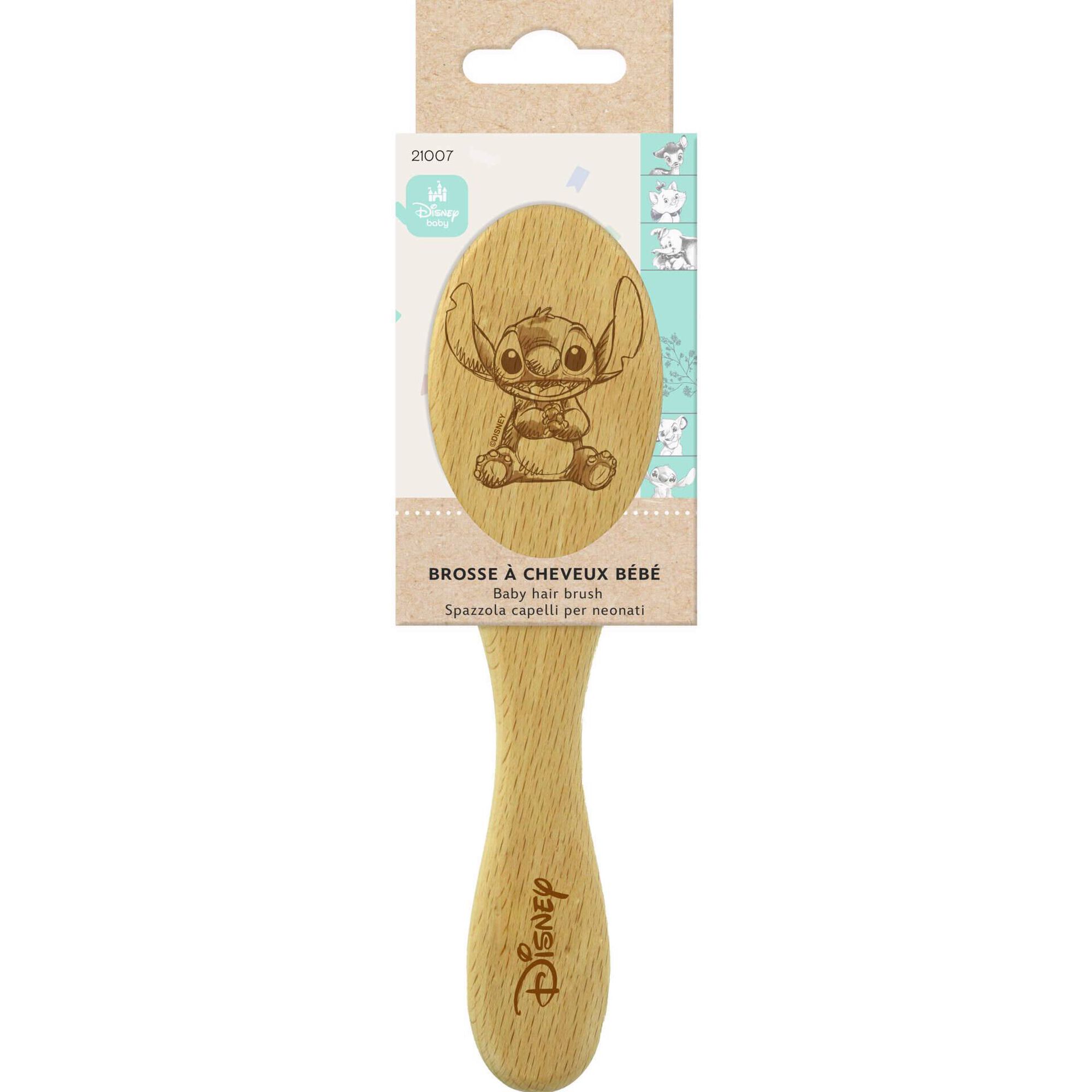Escova de Madeira Stitch Abc