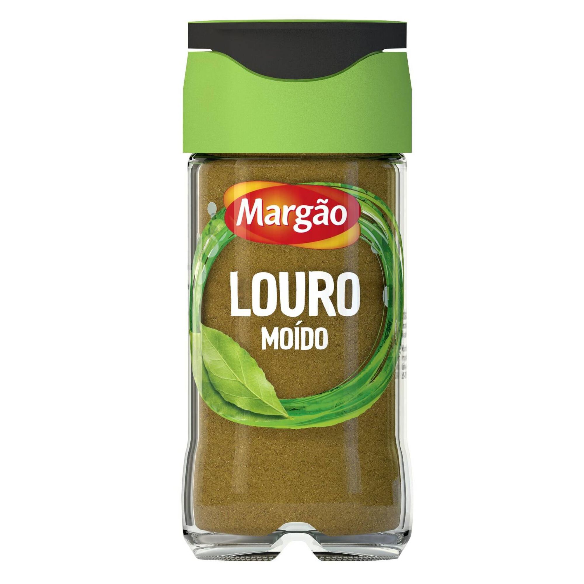 Louro Mo&iacute;do em Frasco Marg&atilde;o