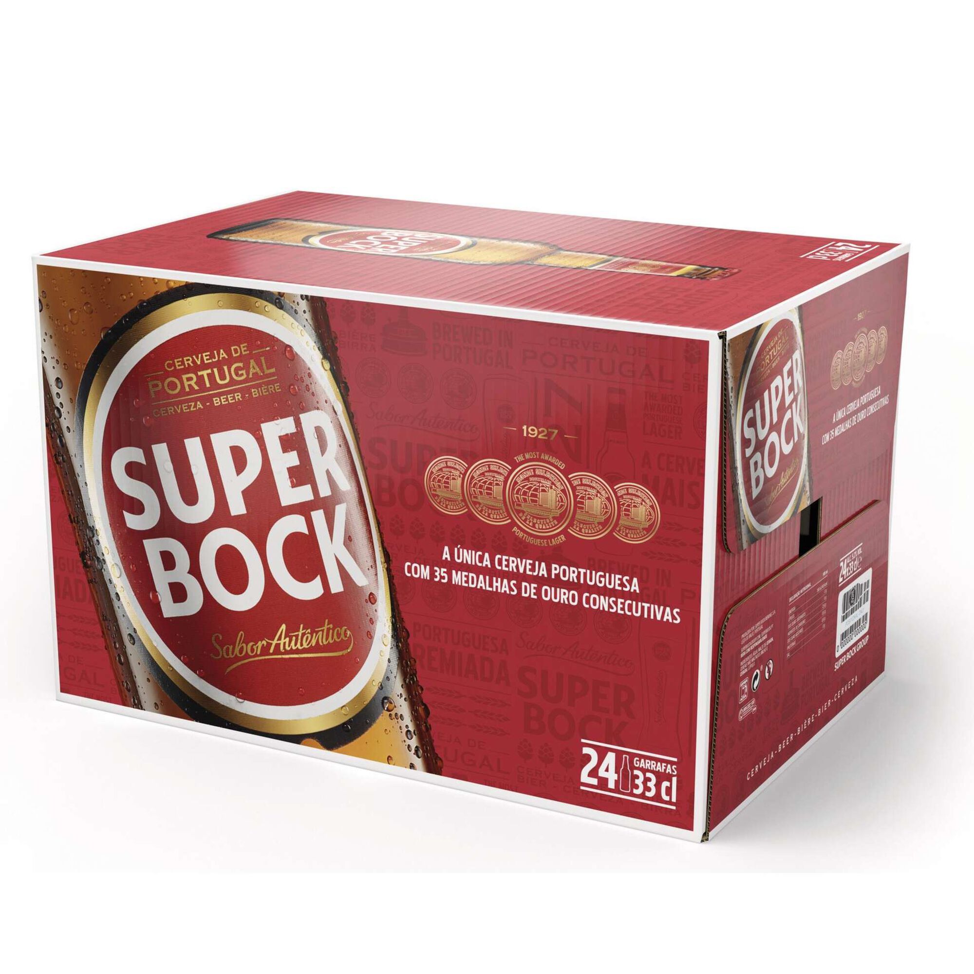 Cerveja com &Aacute;lcool Super Bock
