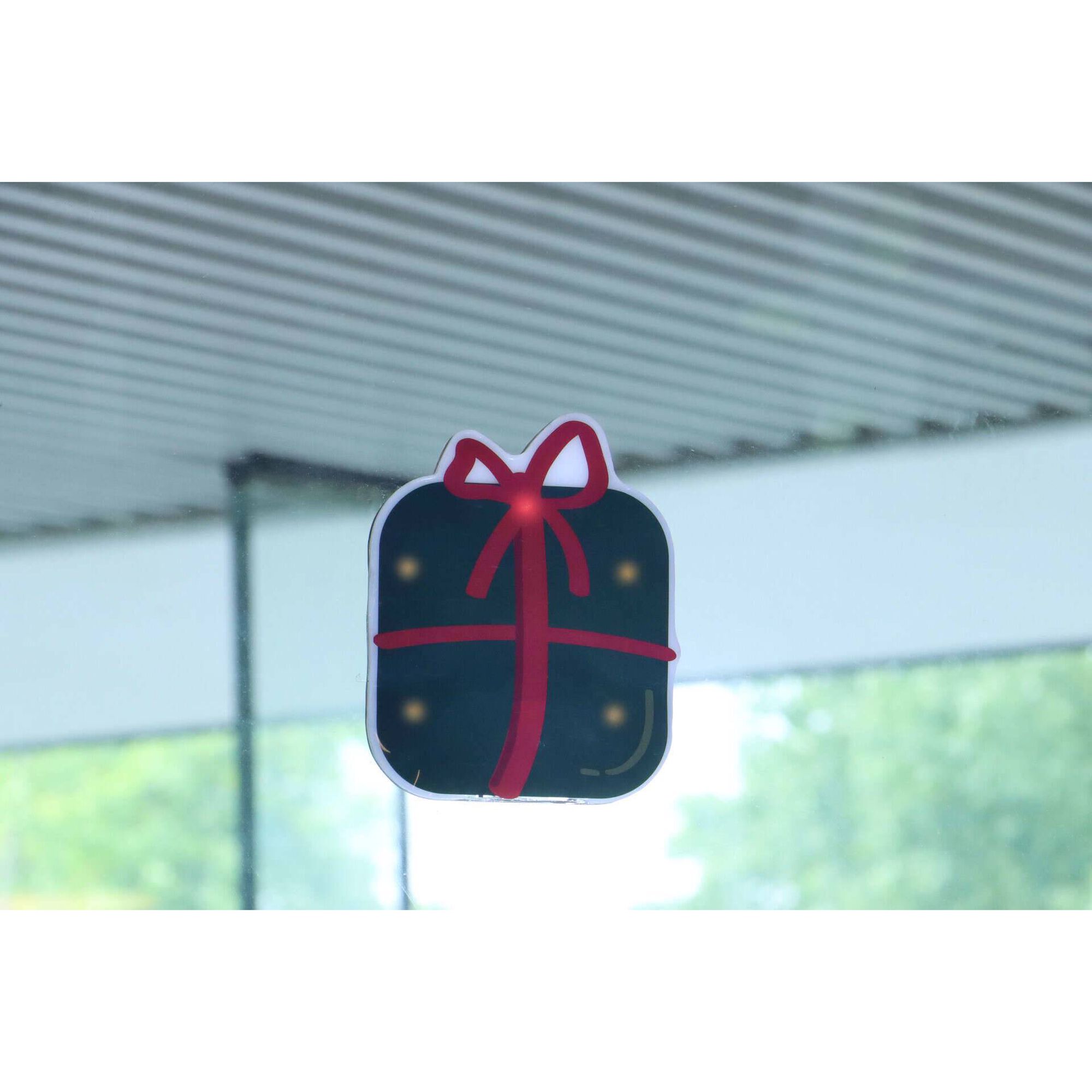 Presente Sticker de Janela com Luz