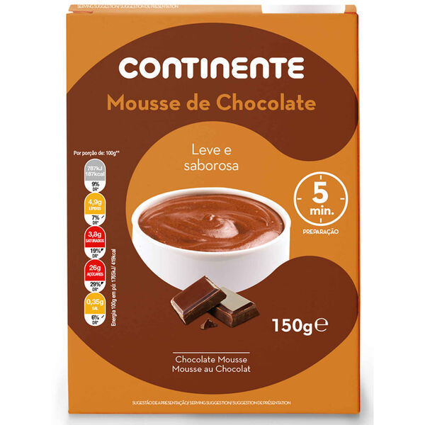 Mousse de Chocolate Continente