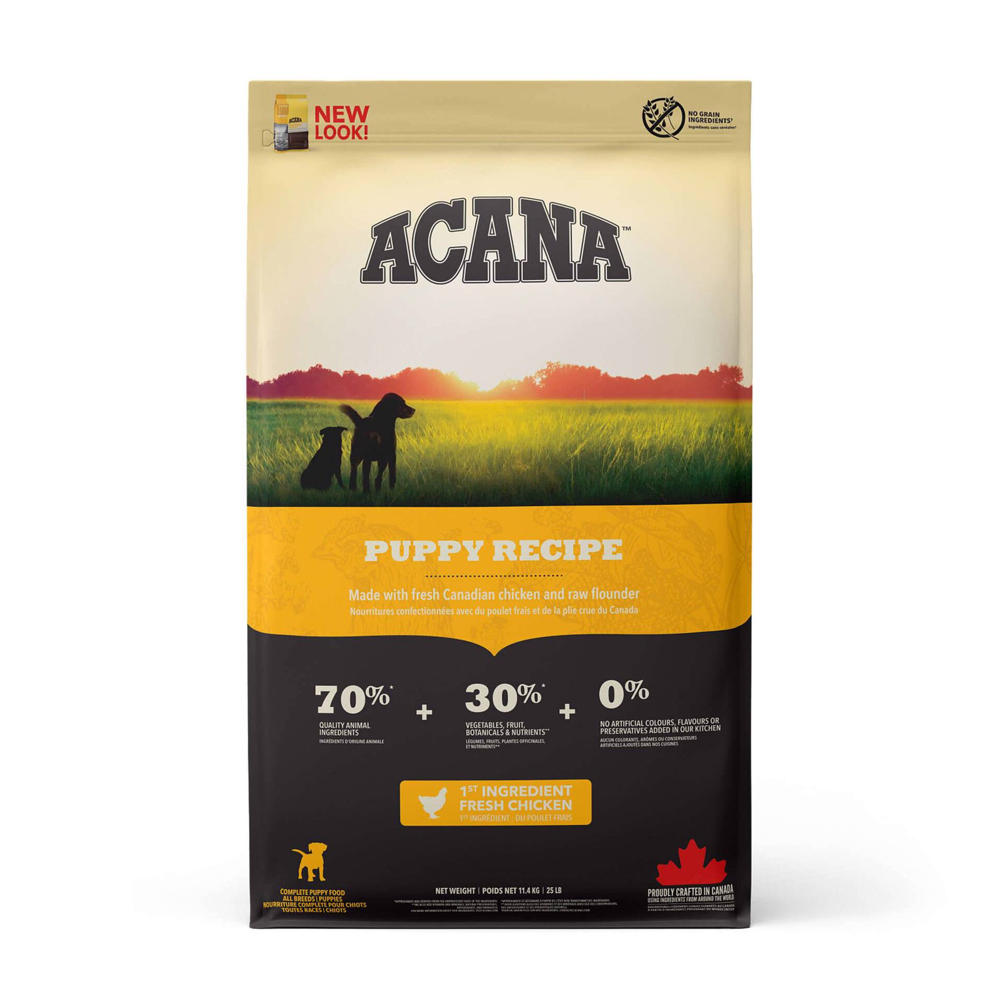 Ra&ccedil;&atilde;o para C&atilde;o J&uacute;nior Recipe Acana