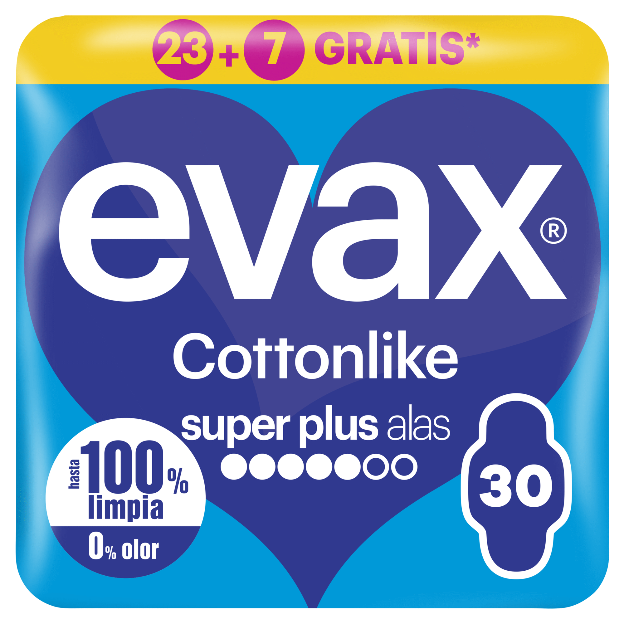 Pensos Higiénicos Cottonlike Super Plus com Abas Pensos Higiénicos Cottonlike Super Plus com Abas