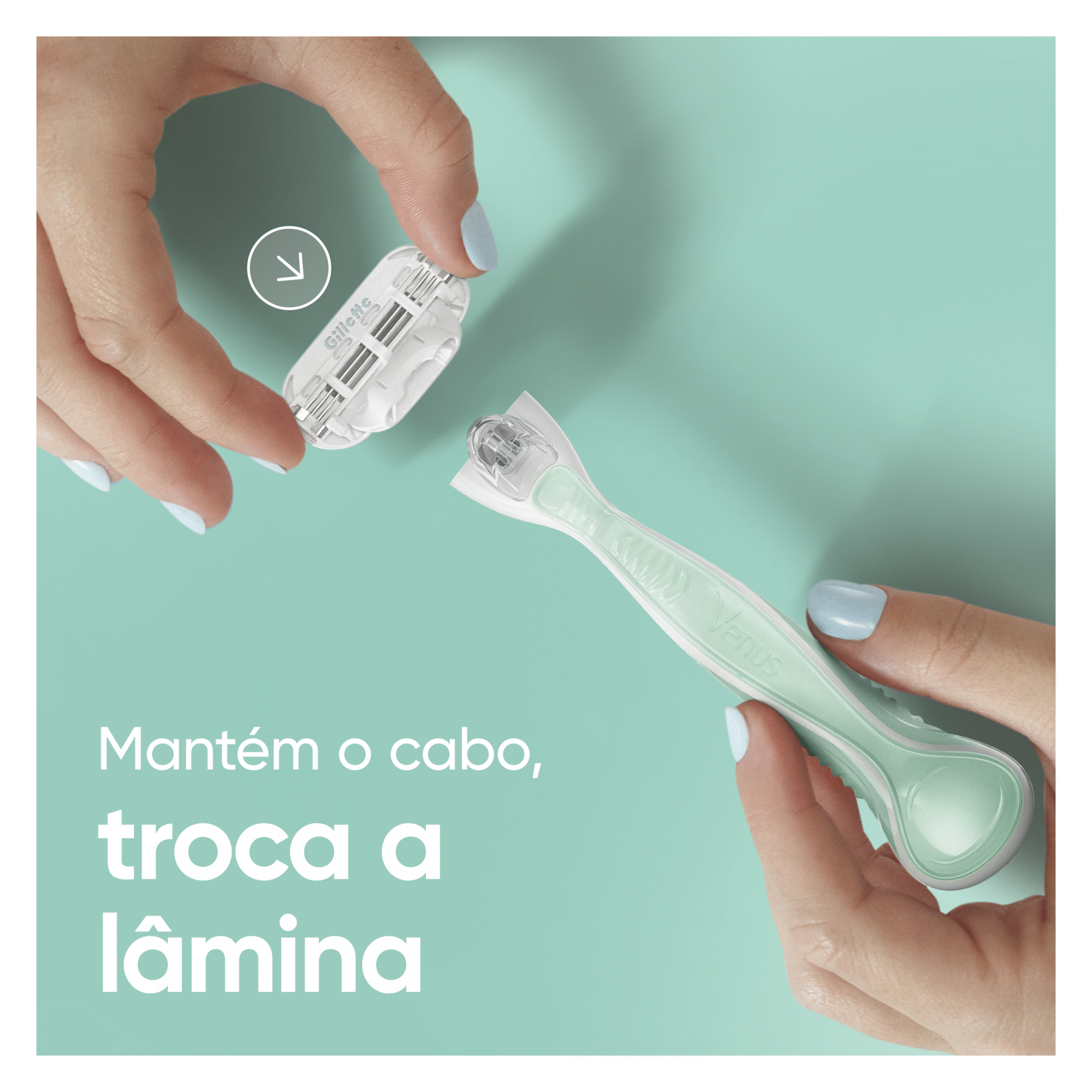 Recarga de Lâminas Venus Smooth Sensitive