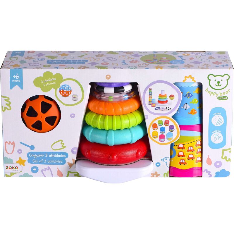 Zoko Happy Bear - Conjunto 3 Atividades