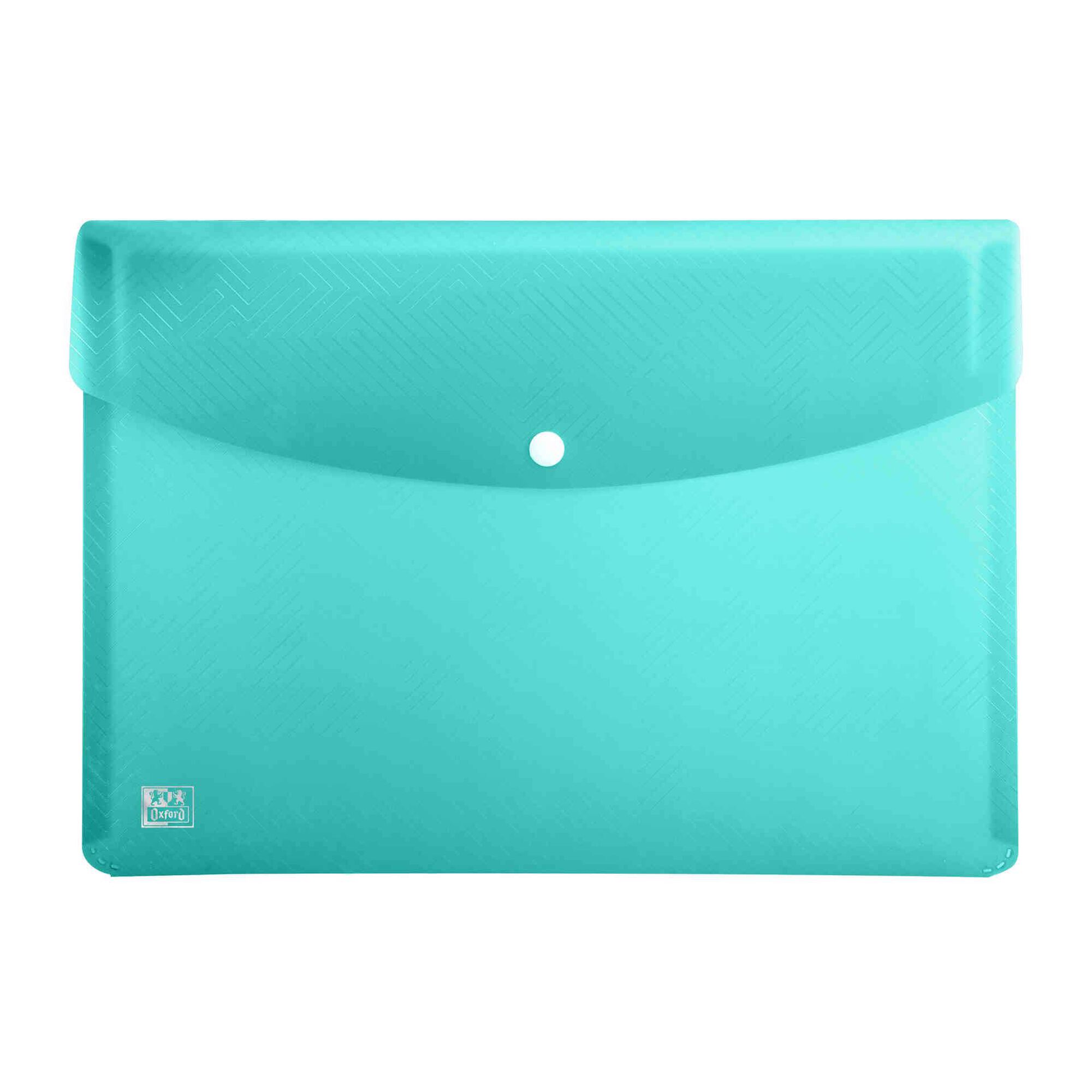 Classificador Envelope com Mola A4 (v&aacute;rias cores) Oxford