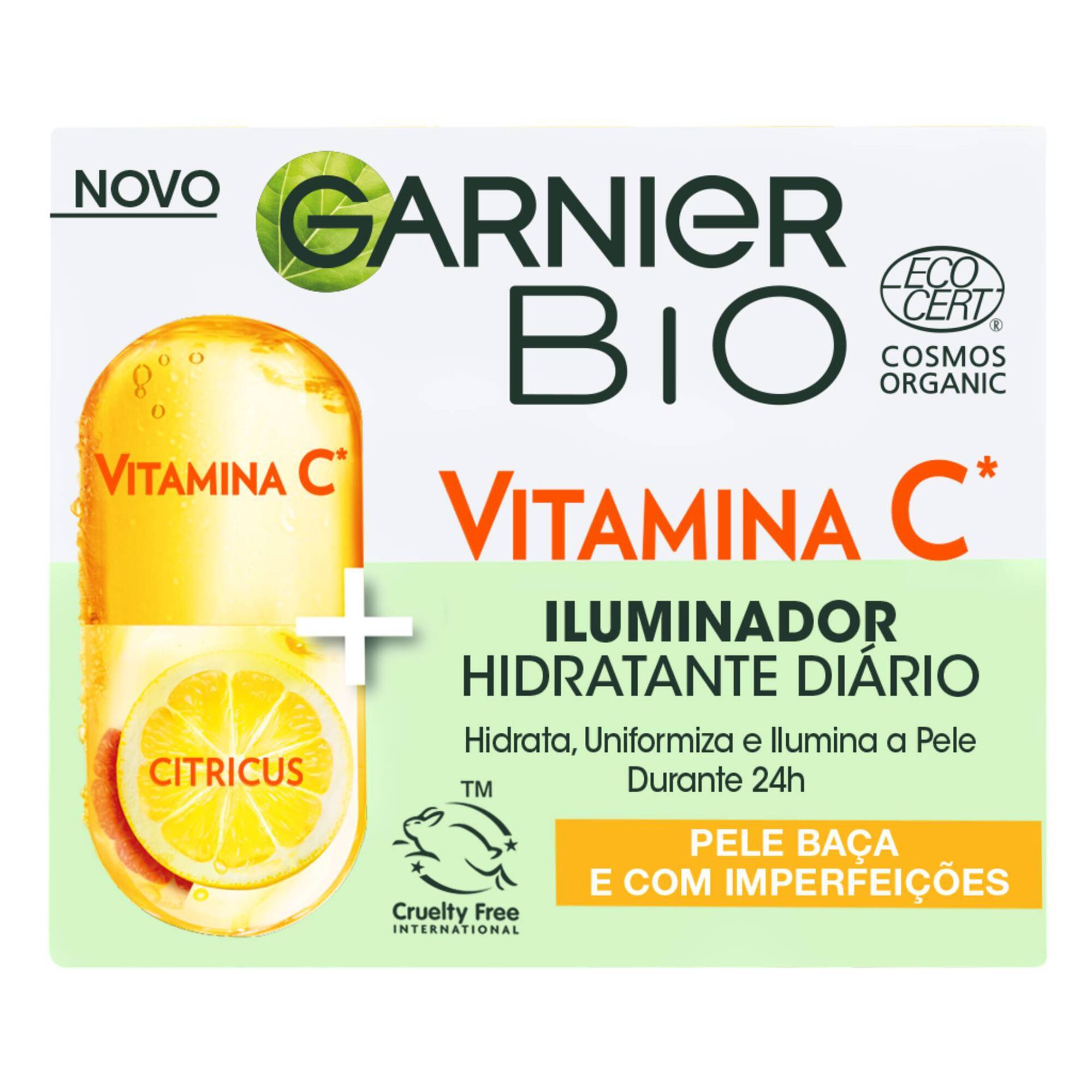 Creme de Rosto Hidratante Vitamina C