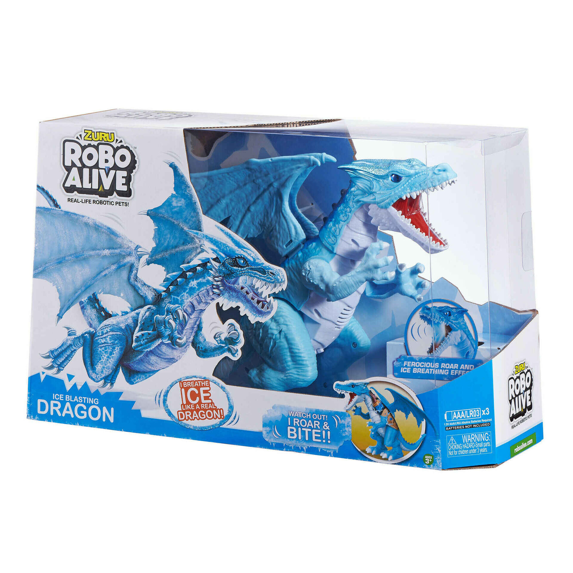 Robot Alive - Rob&ocirc; Drag&atilde;o (v&aacute;rias cores)