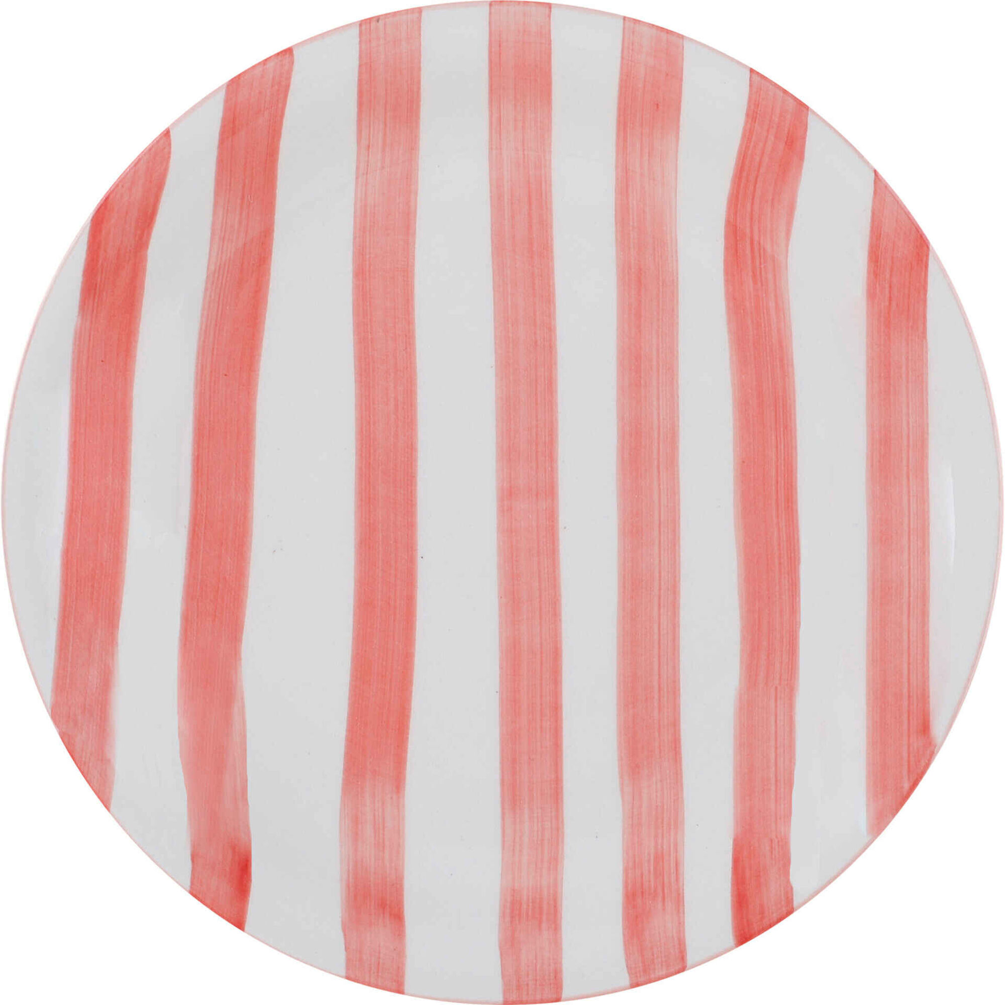 Prato Raso 27cm Riscas Rosa Kasa