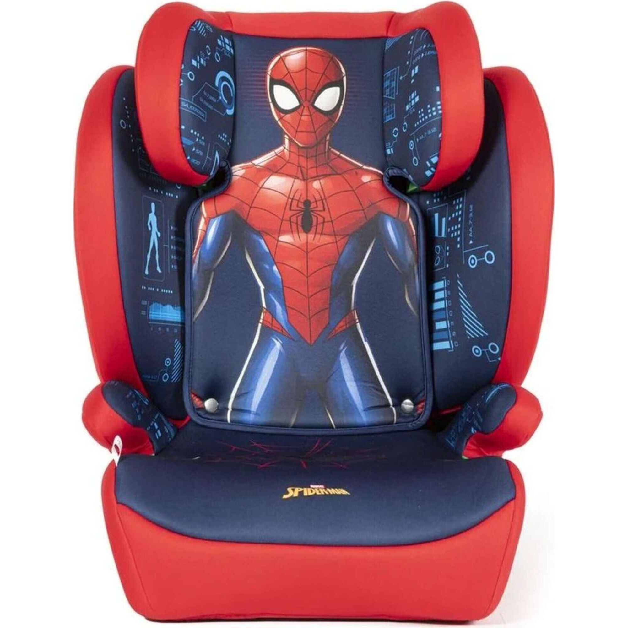 Cadeira Auto I-Size 100-150cm Spider Azul e Vermelho Disney