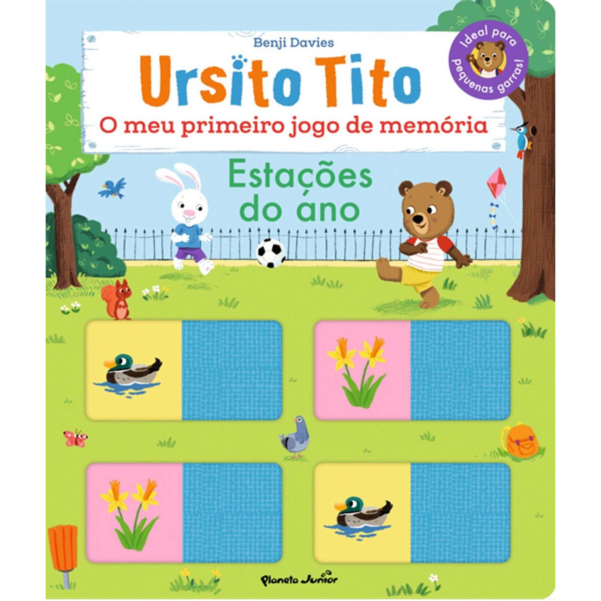 Ursito Tito - O Meu Primeiro Jogo de Mem&oacute;ria - Esta&ccedil;&otilde;es do Ano de Benji Davies