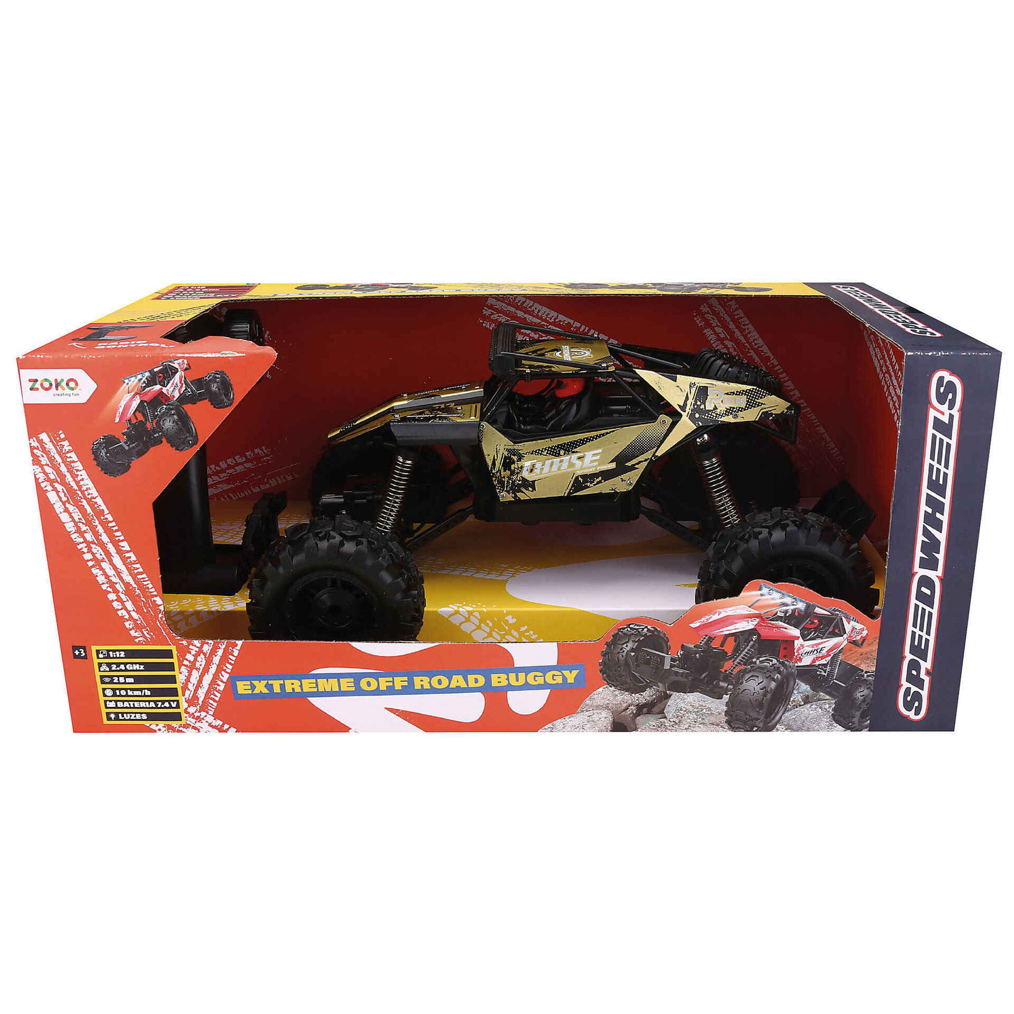 Radio Controlo Racing Climbing Car