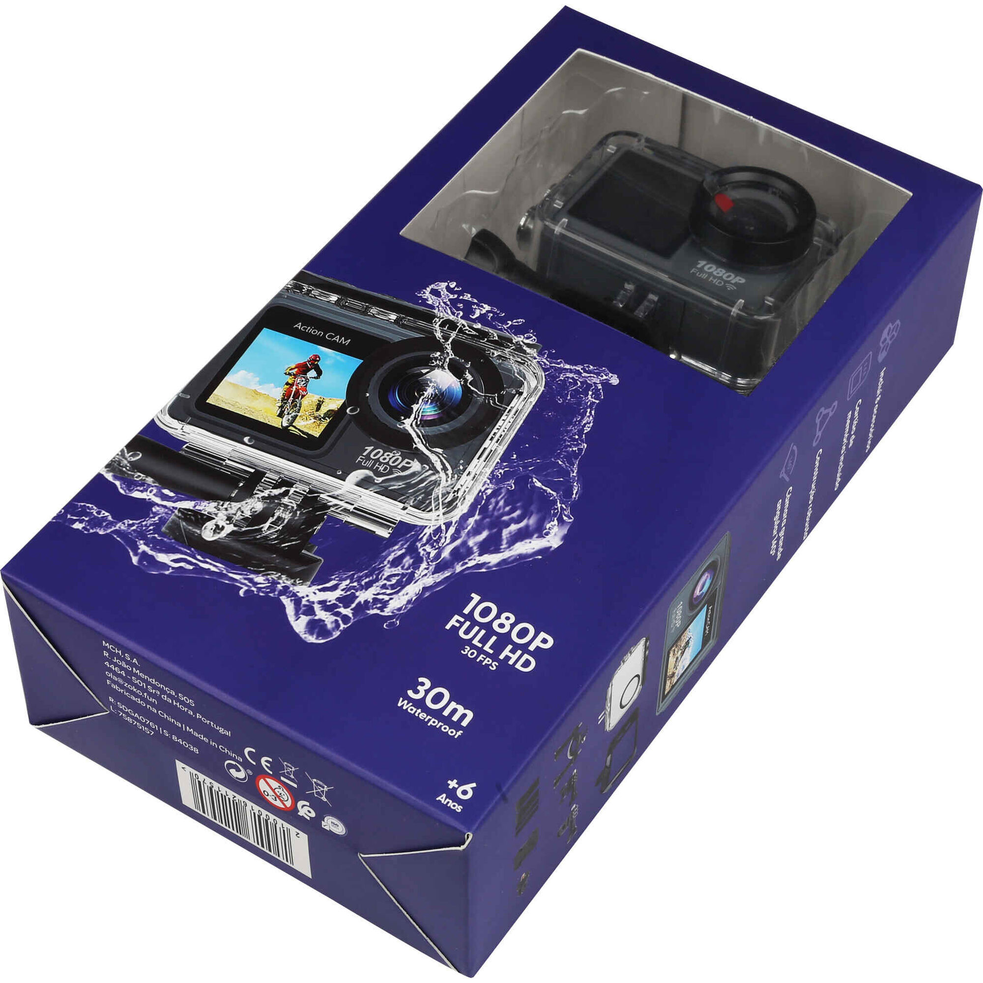 Action C&acirc;mera Full HD