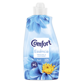 Amaciador Roupa Concentrado Ess&ecirc;ncias Azul Comfort