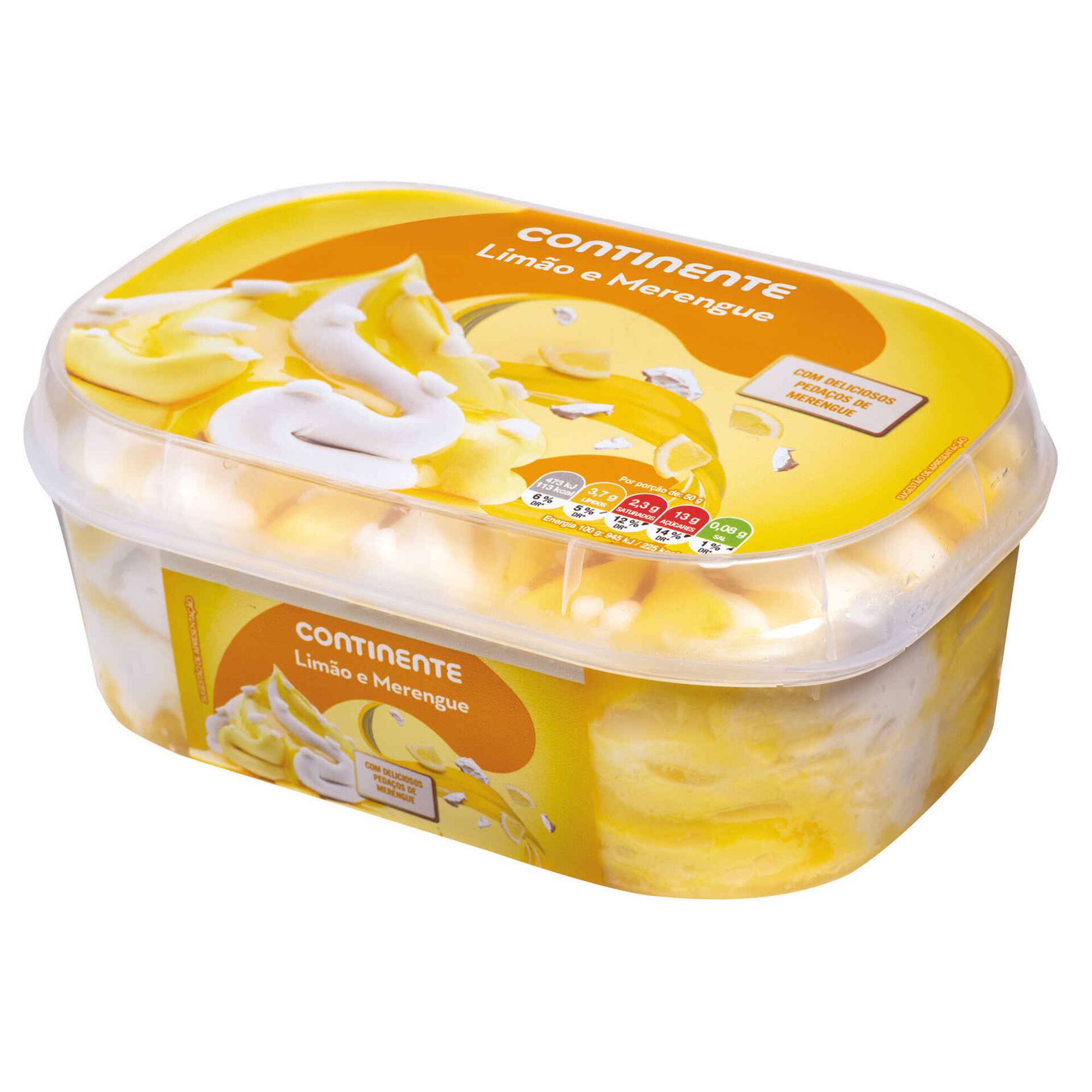 Gelado Limão e Merengue