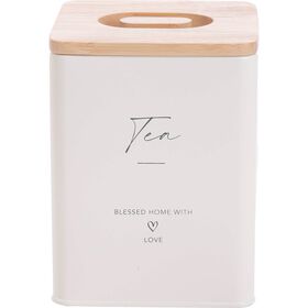 Lata com Tampa Chá 11,2cm Bless