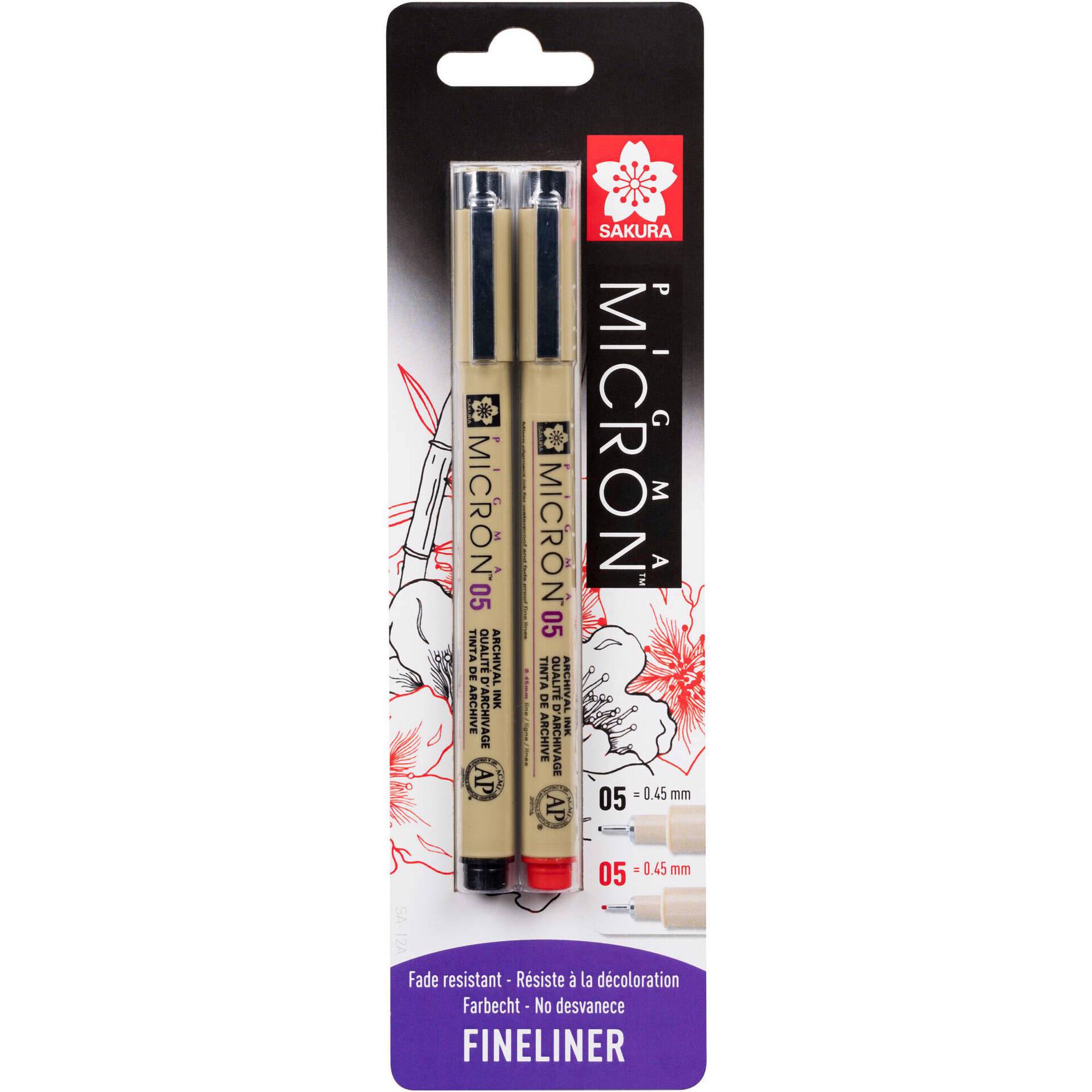 Marcadores Pigma Micron