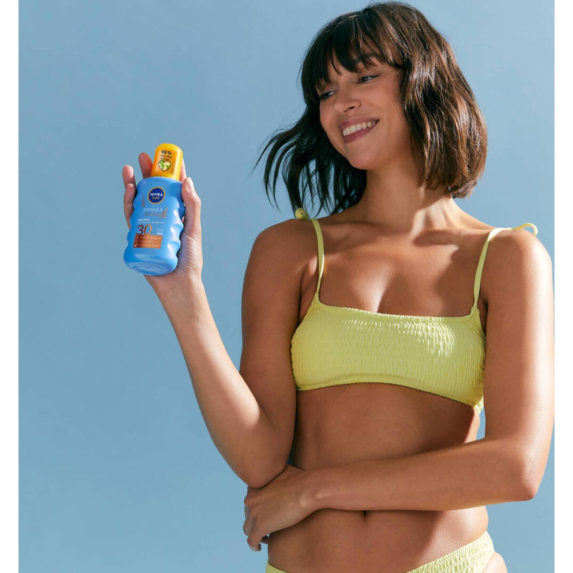 Protetor Solar Spray Protect & Bronze FPS 30 Nivea Sun