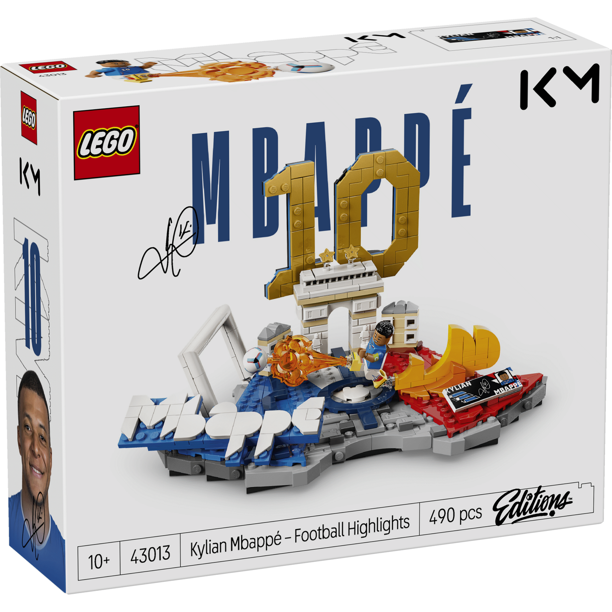 LEGO - Kylian Mbapp&eacute; &ndash; Destaques do Futebol - 43013