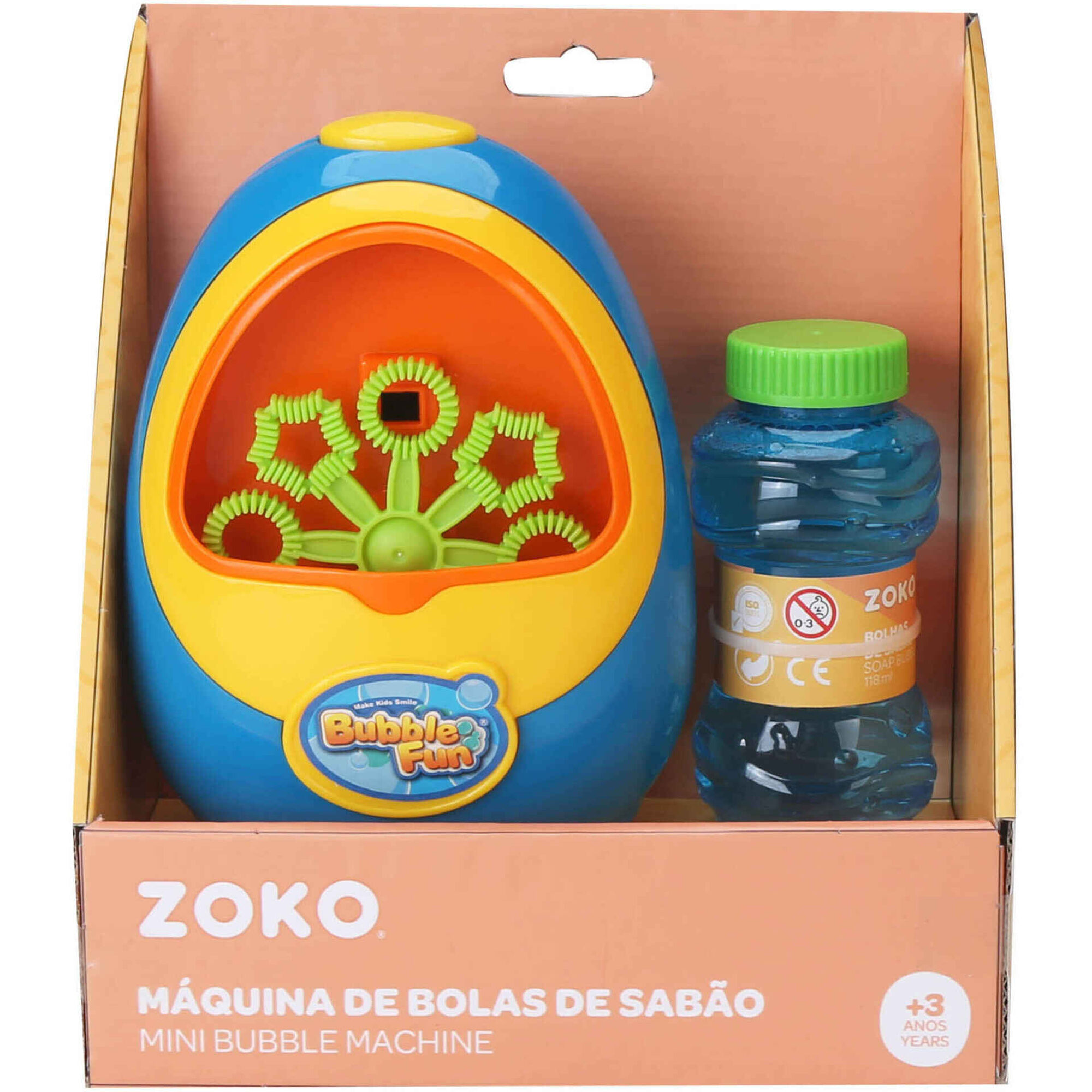 Zoko - M&aacute;quina de Bolinhas de Sab&atilde;o