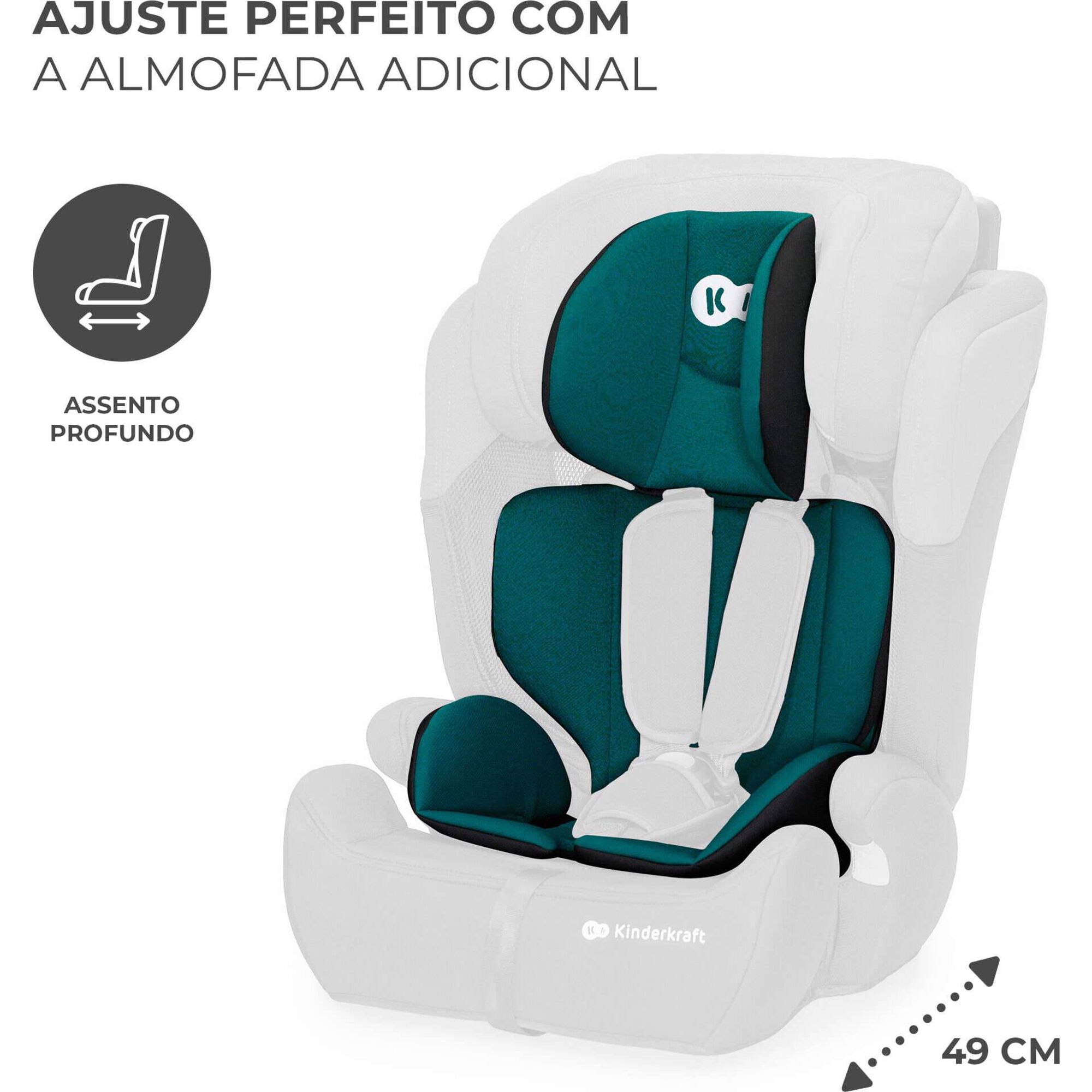 Cadeira Auto I-Size 76-150cm Verde Comfort Up Kinderkraft