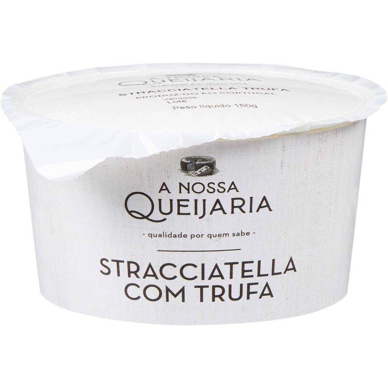 Queijo Stracciatella com Trufas A Nossa Queijaria