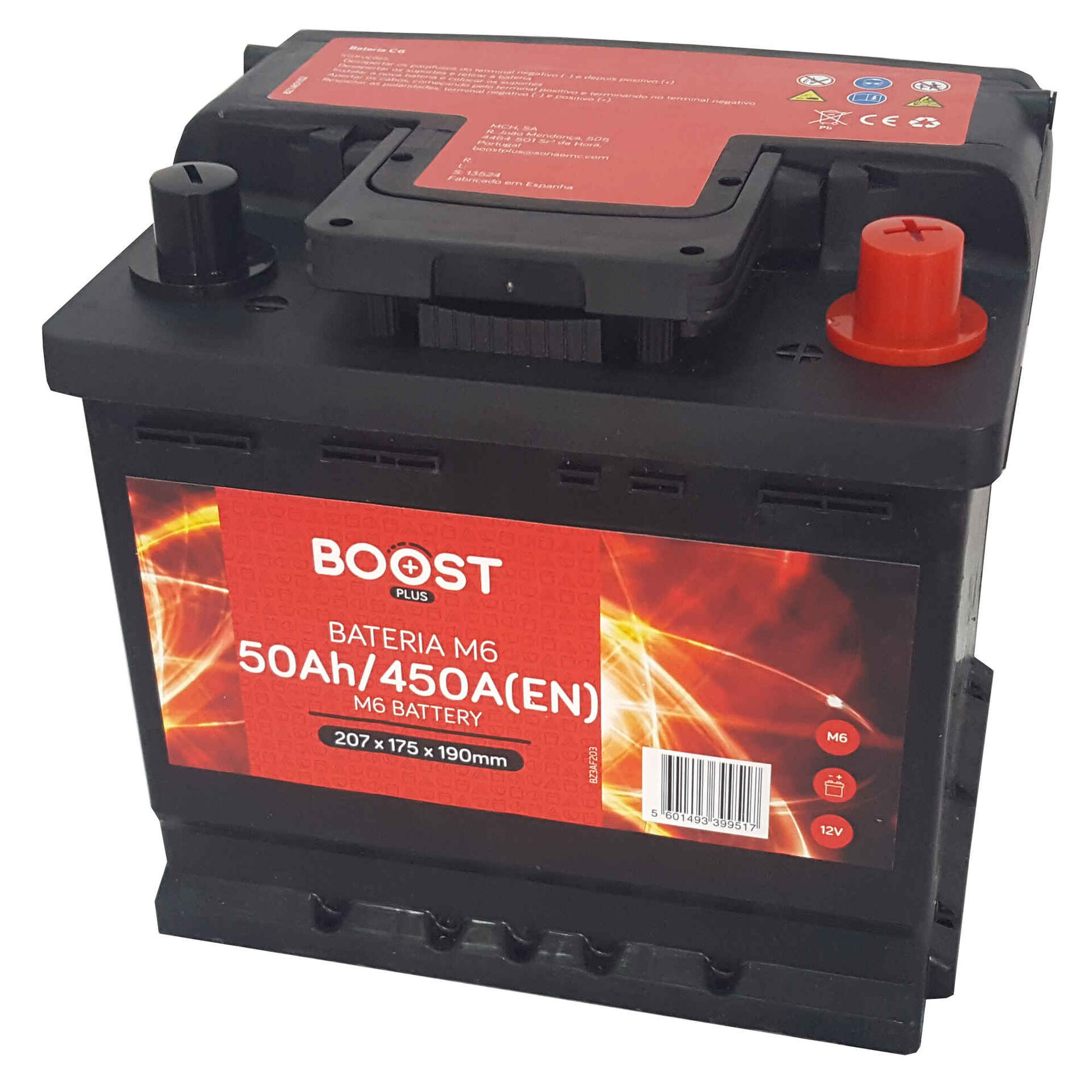 Bateria Auto 50AH M6