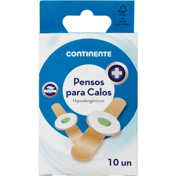 Pensos para Calos Continente