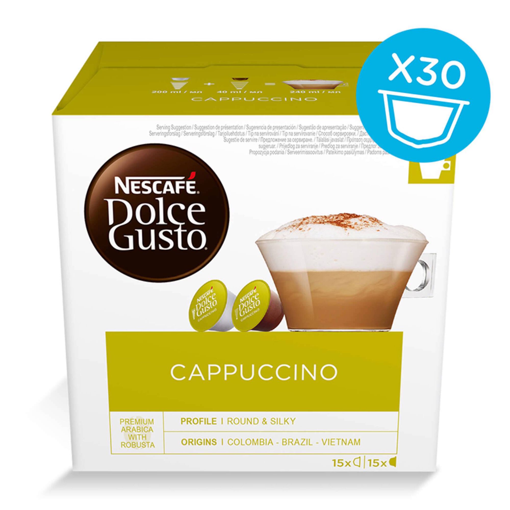 Cápsulas de Café Capuccino Cápsulas de Café Capuccino