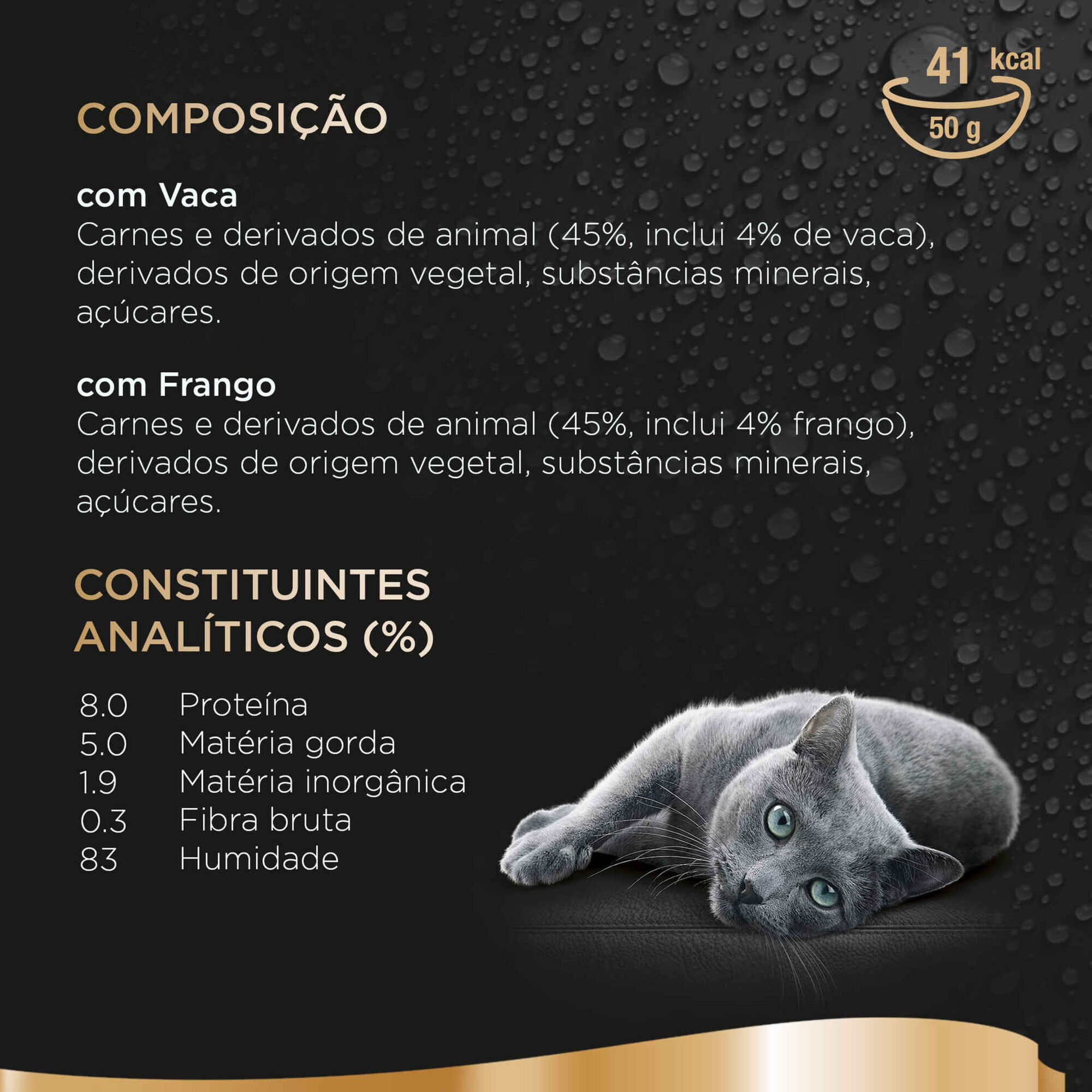 Comida Húmida para Gato Adulto Carne Saquetas Comida Húmida para Gato Adulto Carne Saquetas