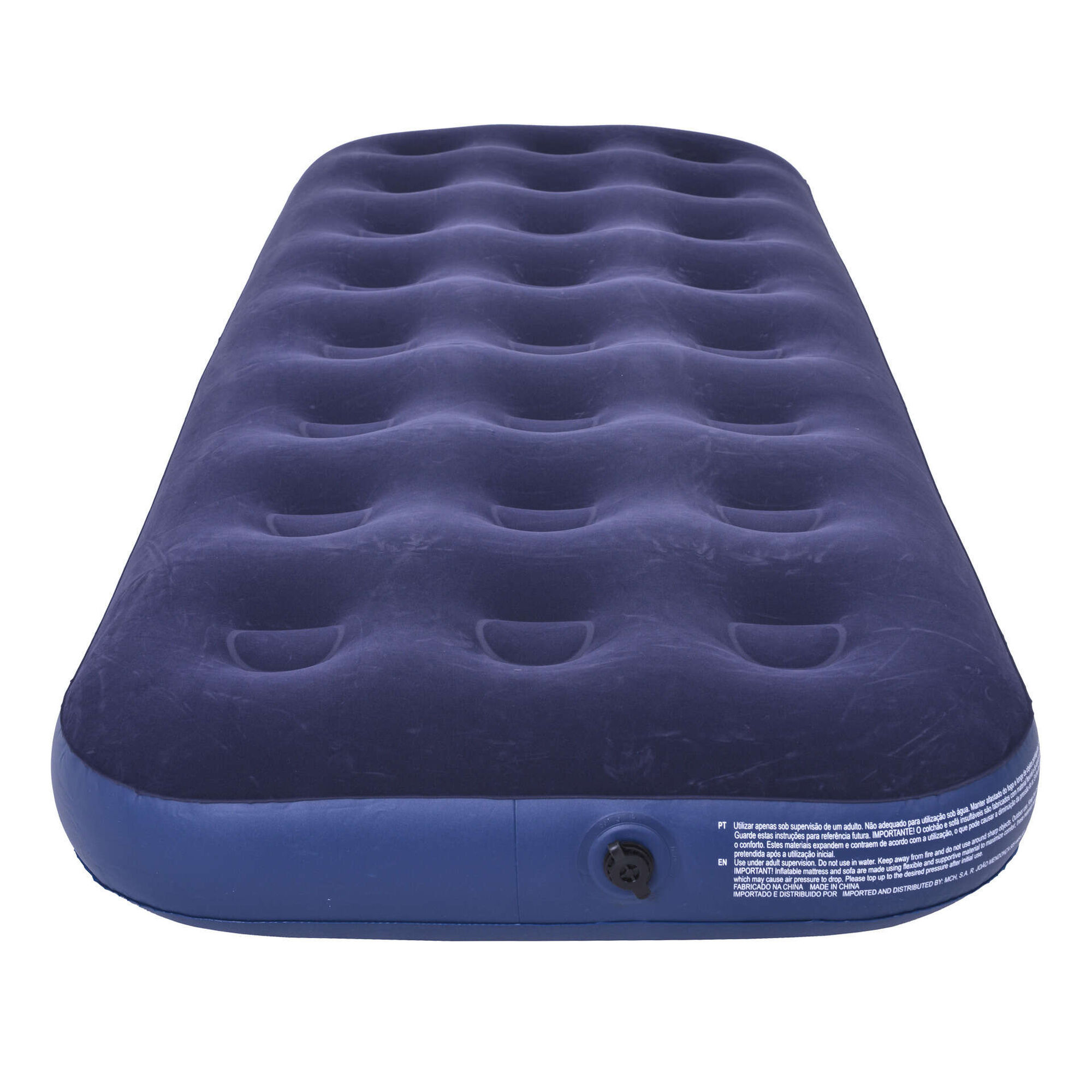 Colch&atilde;o Insufl&aacute;vel Solteiro 73x191cm Azul