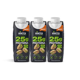 Leite Prote&iacute;na Pist&aacute;cio Mimosa