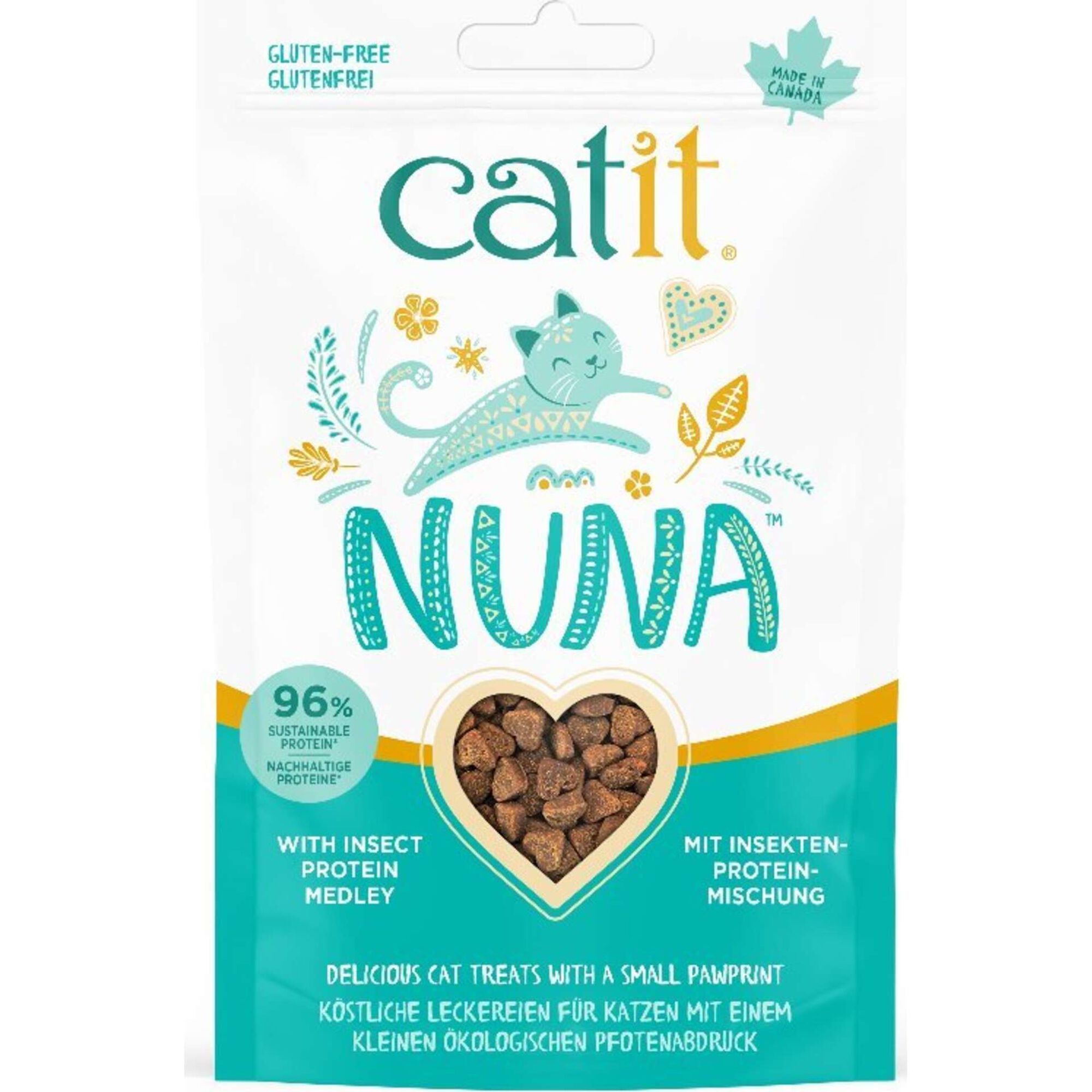 Snack para Gato Insetos Nuna Catit