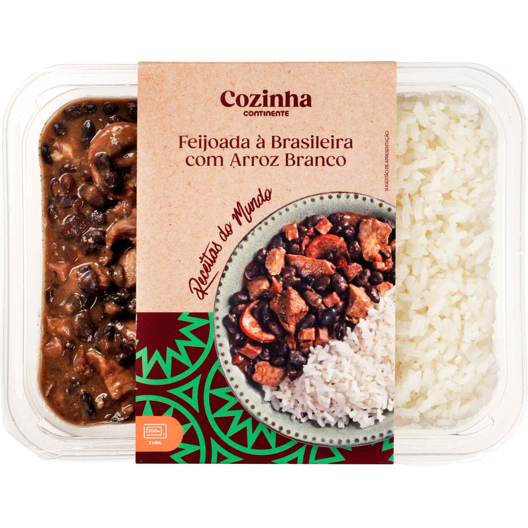 Feijoada Brasileira com Arroz Branco