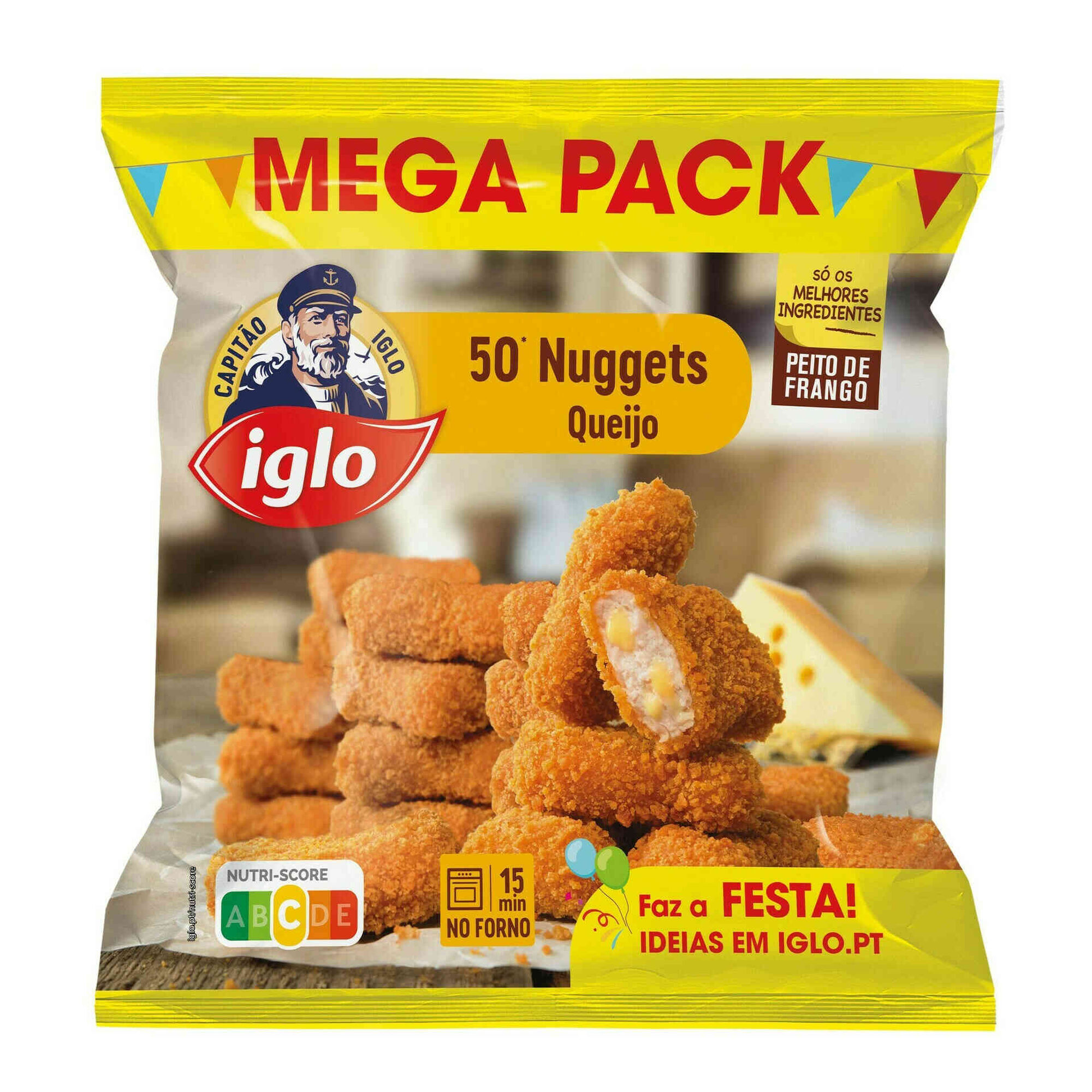 Nuggets de Frango e Queijo