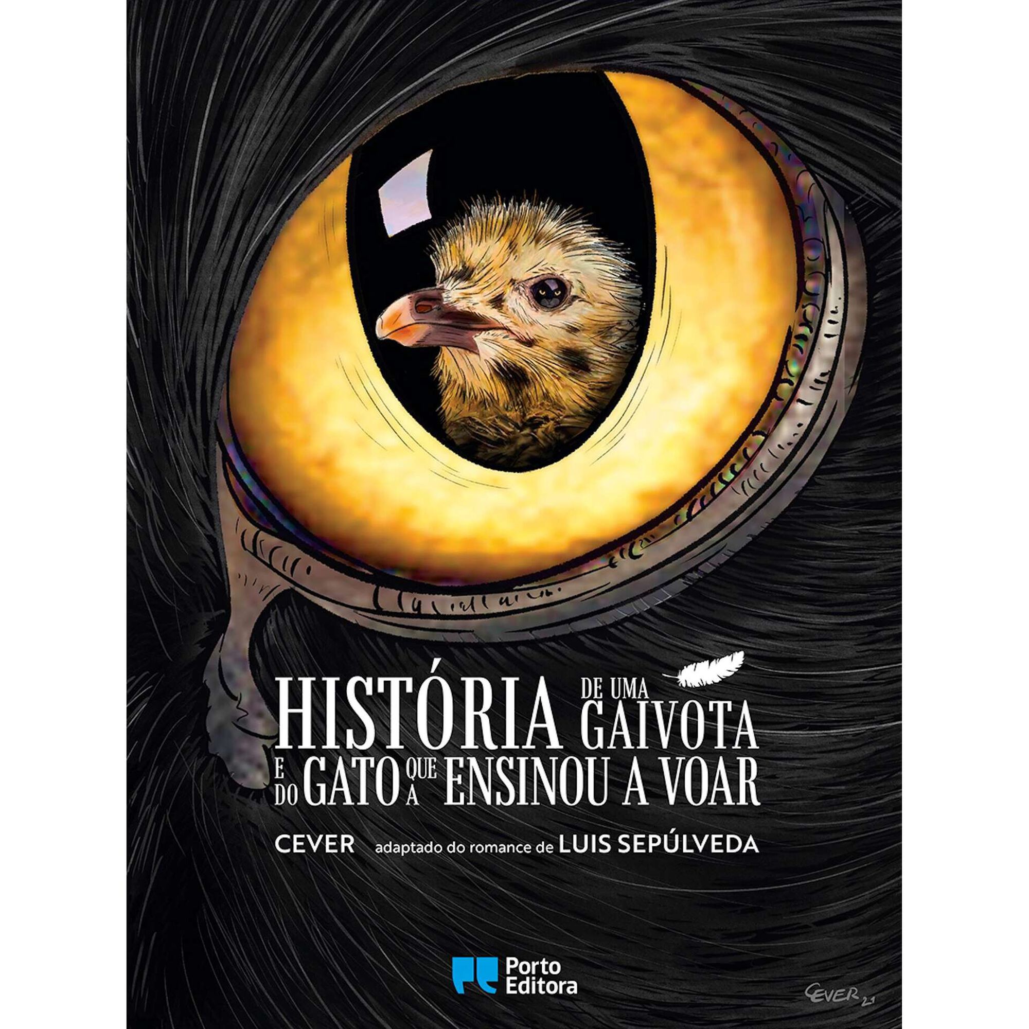 História de Uma Gaivota e do Gato Que a Ensinou a Voar (Banda Desenhada)