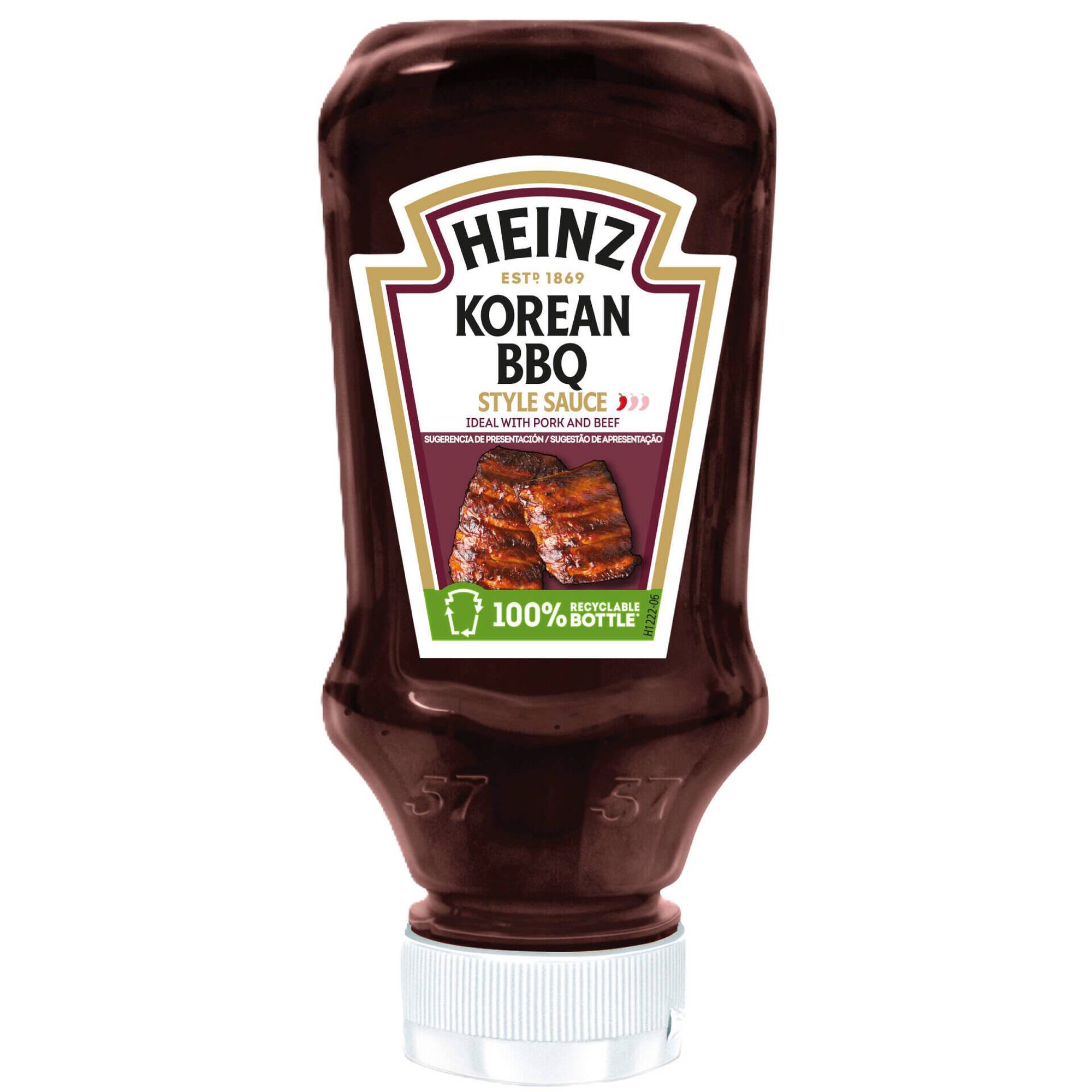 Molho Korean Barbecue Top Down Heinz