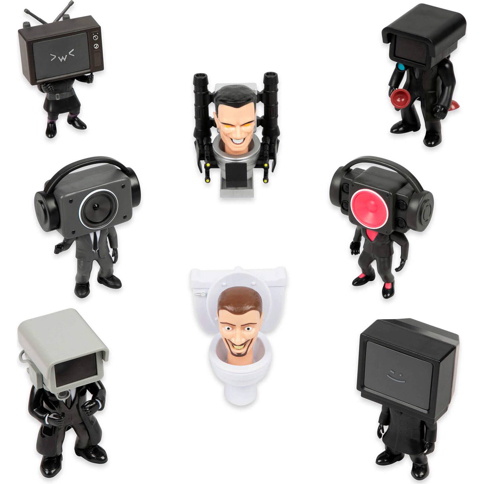 Skibidi Toilet - Mini Figuras  (v&aacute;rios modelos)